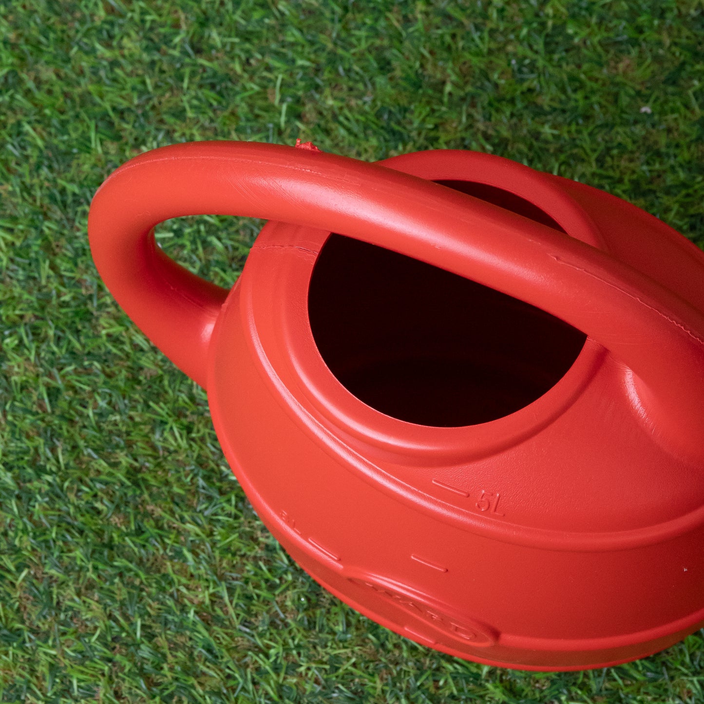 5L Ward Garden Watering Can with Rose in Red