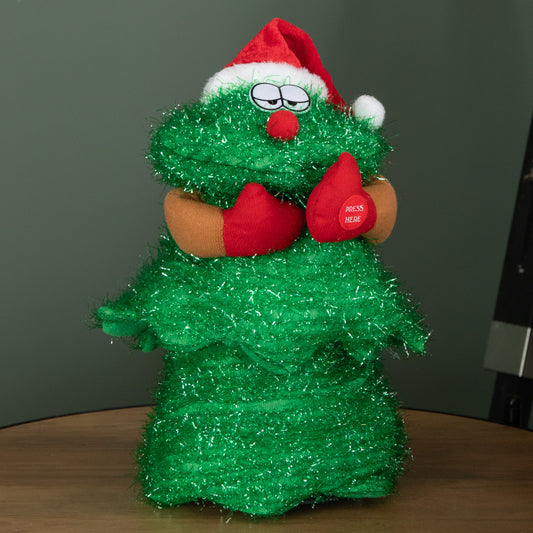 28cm Animated Singing and Dancing Norbert Christmas Tree Decoration