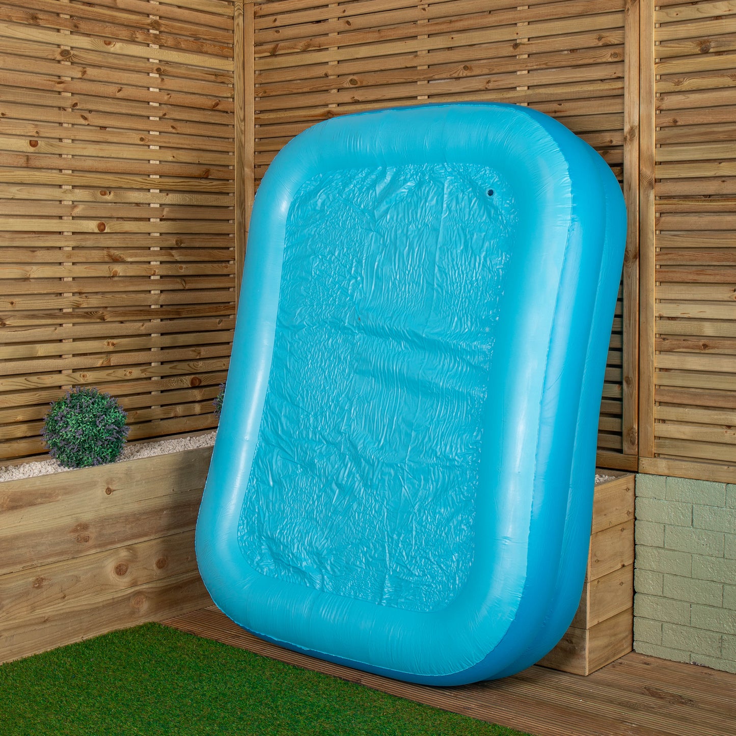 2m x 1.5m Jumbo Rectangular Inflatable Family Paddling Pool