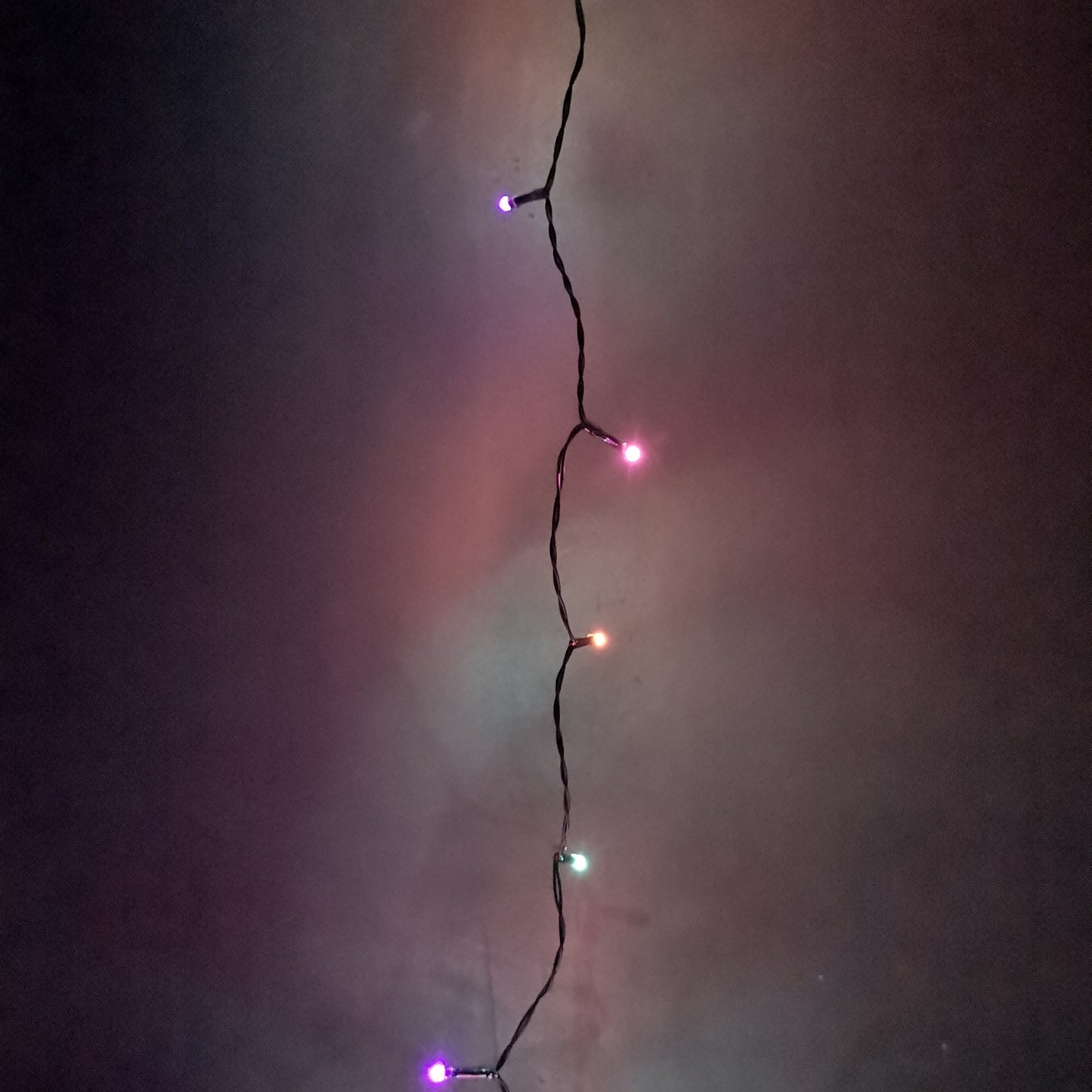5m Battery Operated Multi-Action Christmas String Lights with 50 Rainbow LEDs