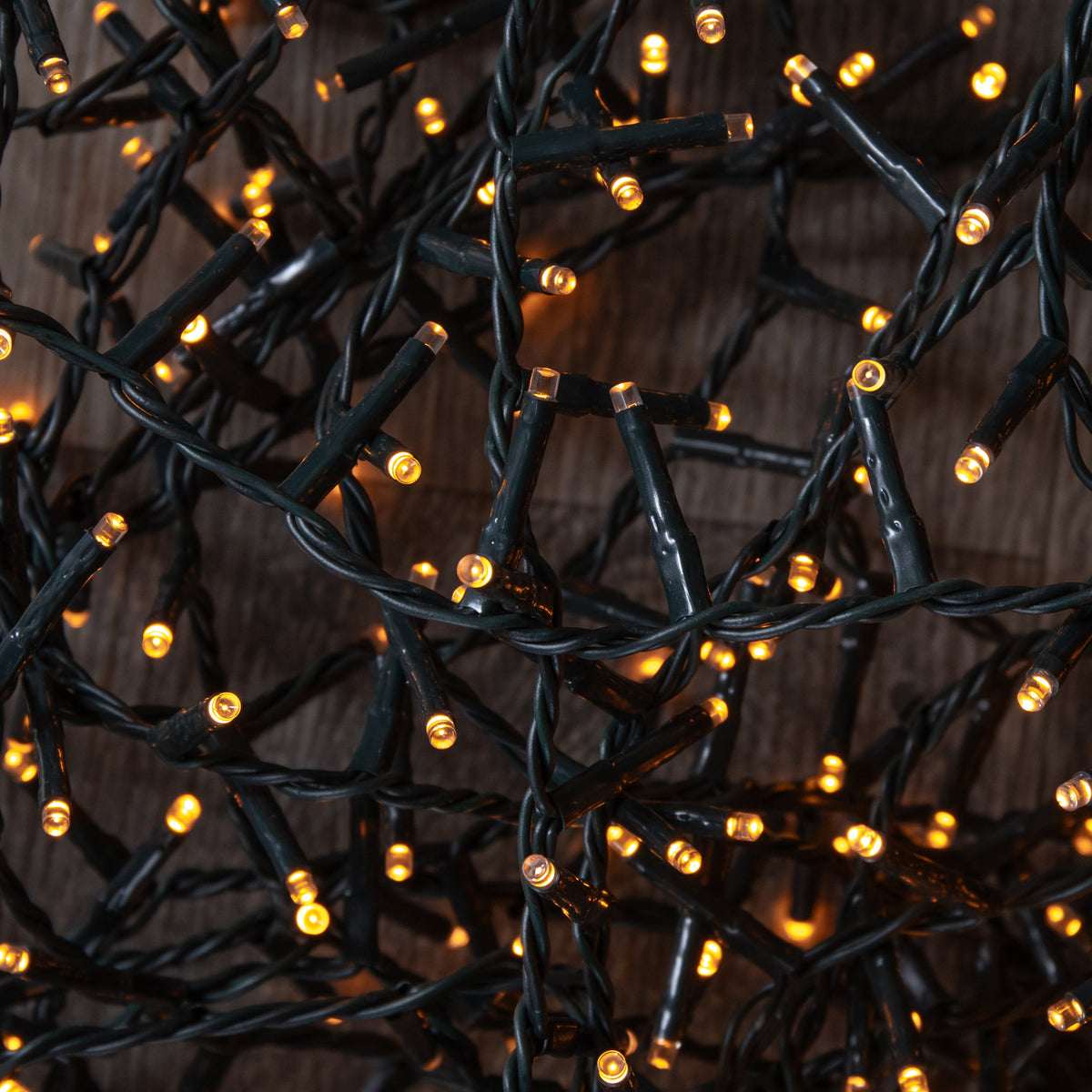 3000 LED 75m Premier TreeBrights Indoor Outdoor Christmas Multi Function Mains Operated String Lights with Timer in Vintage Gold