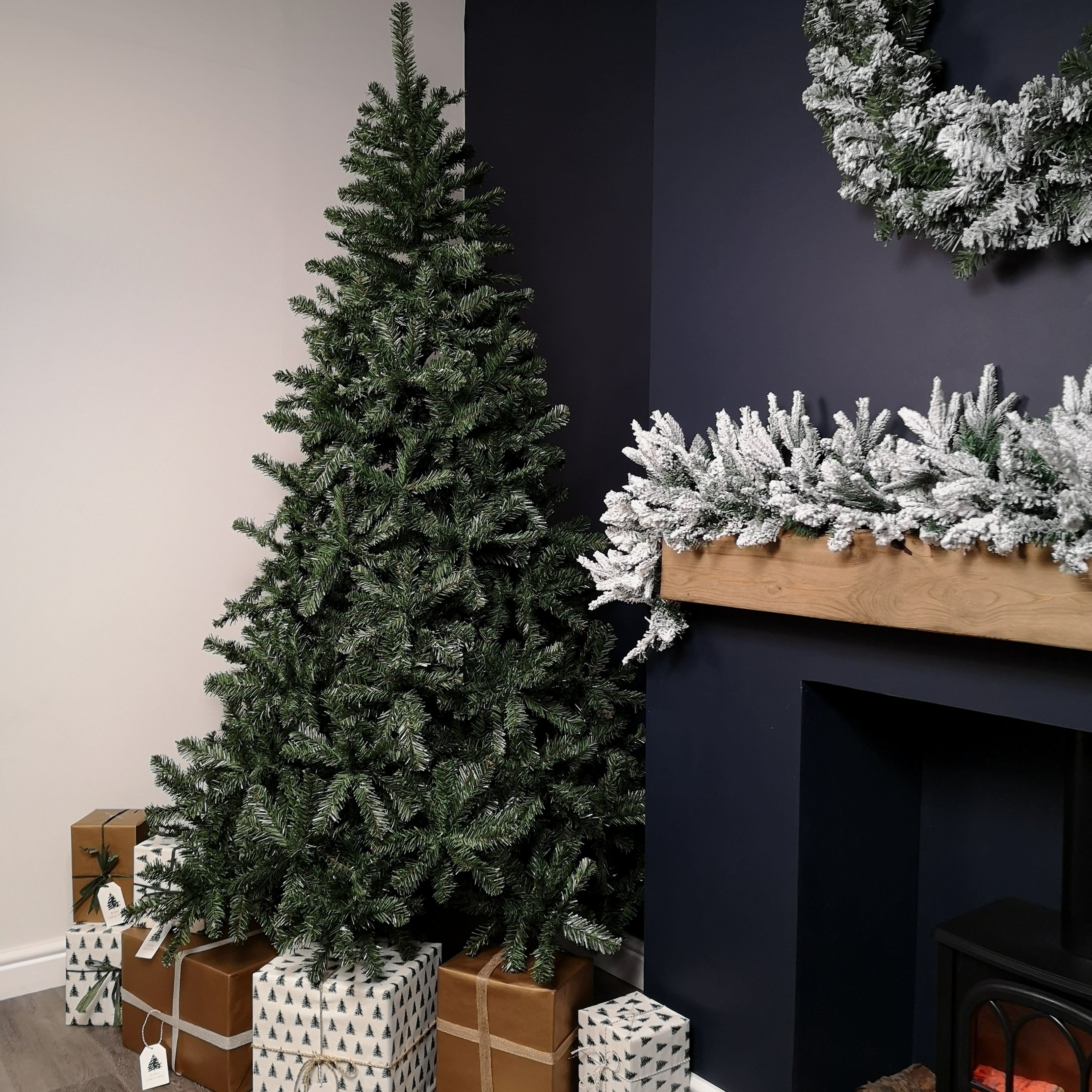 8ft (2.4m) Woodcote Spruce Artificial Christmas Tree