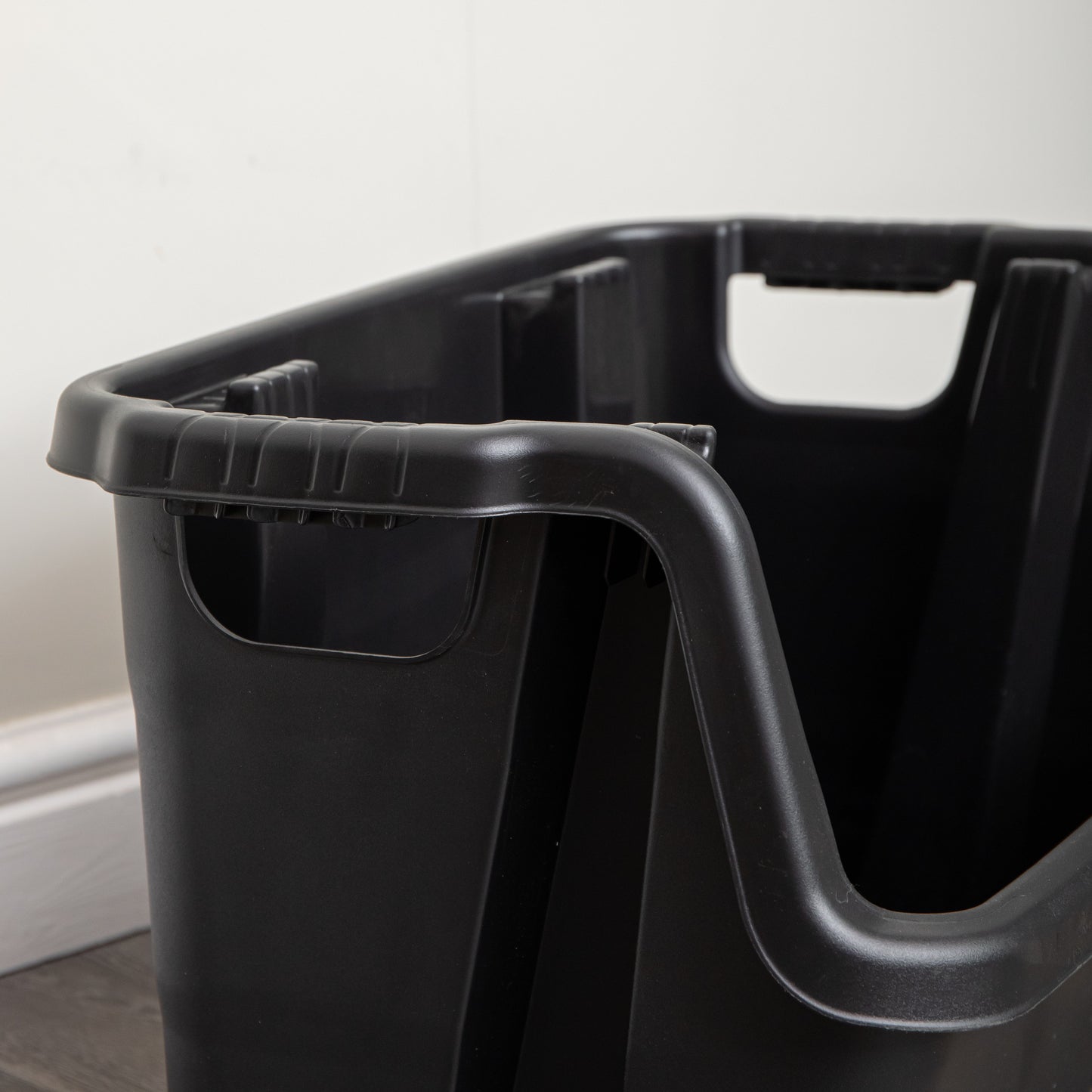 2 Pack of 36x 59cm Heavy Duty Stackable Pick Bin Crates