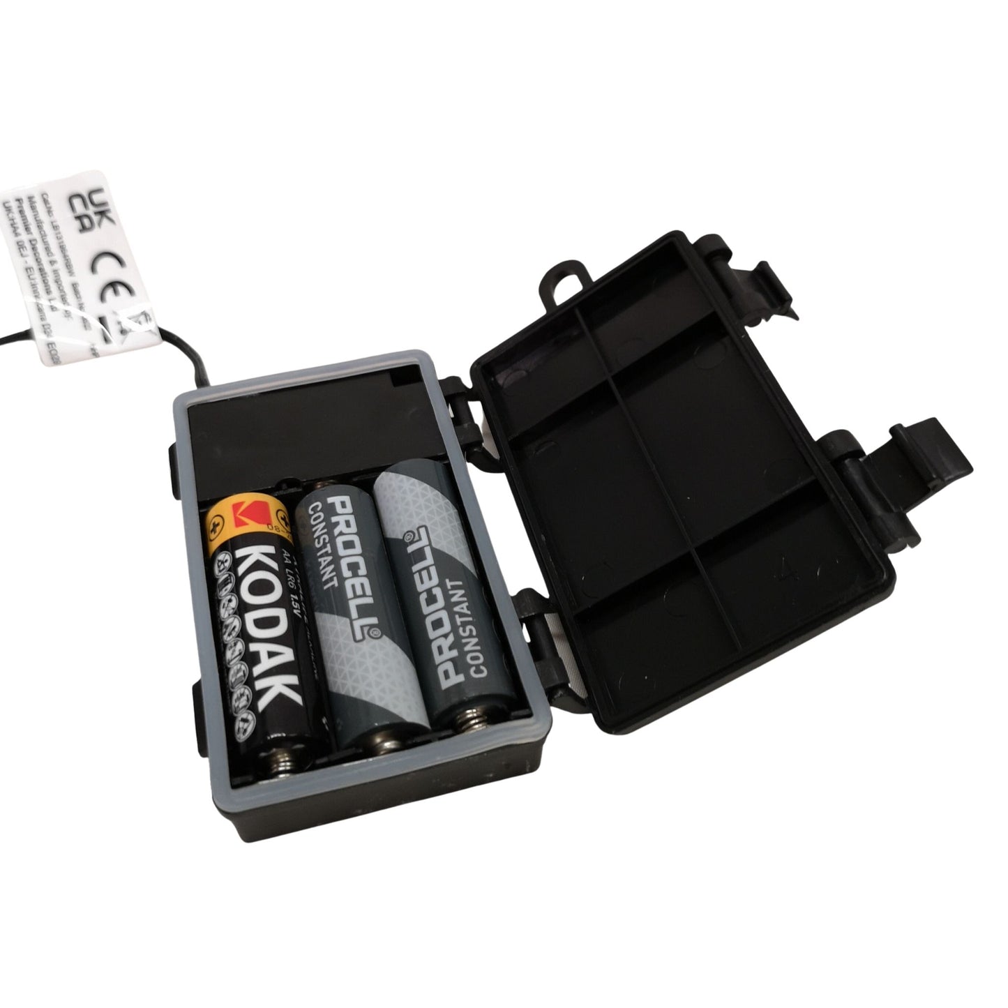 Set of 5 Battery Operated Multi Function Rainbow LED Sparkler Path Lights Christmas Decoration with Timer