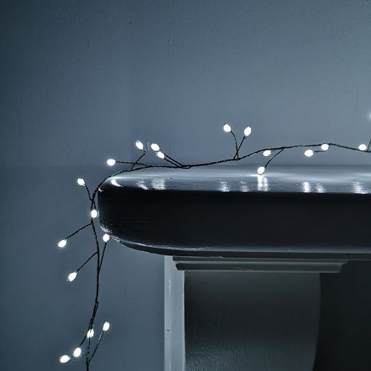 1000 LED 20m Premier Tree Ultra Brights Indoor Outdoor Multifunction Christmas Lights with Timer on Green Wire in Cool White