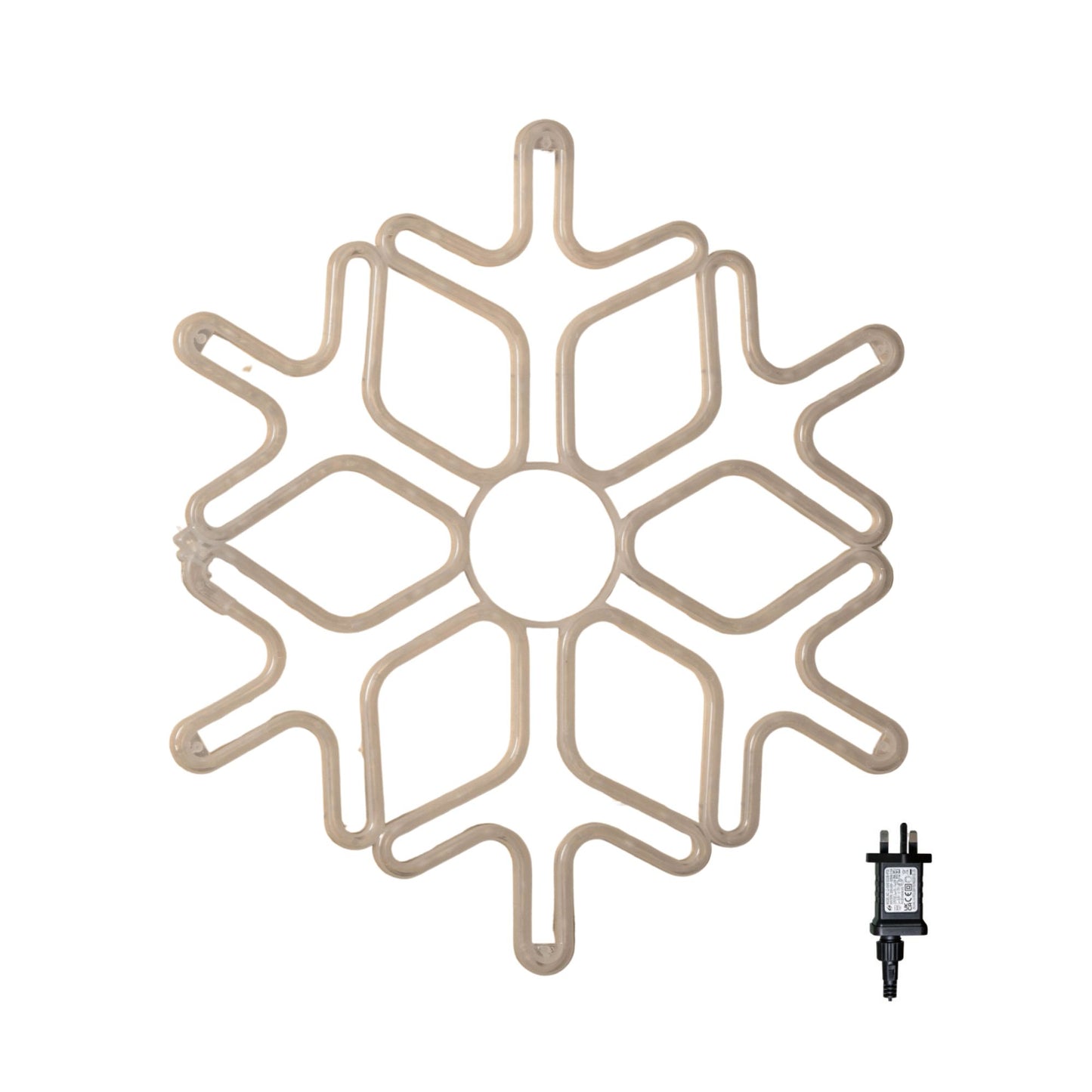 57cm RGB Digital Light up Christmas Snowflake with Remote Control & Timer Function