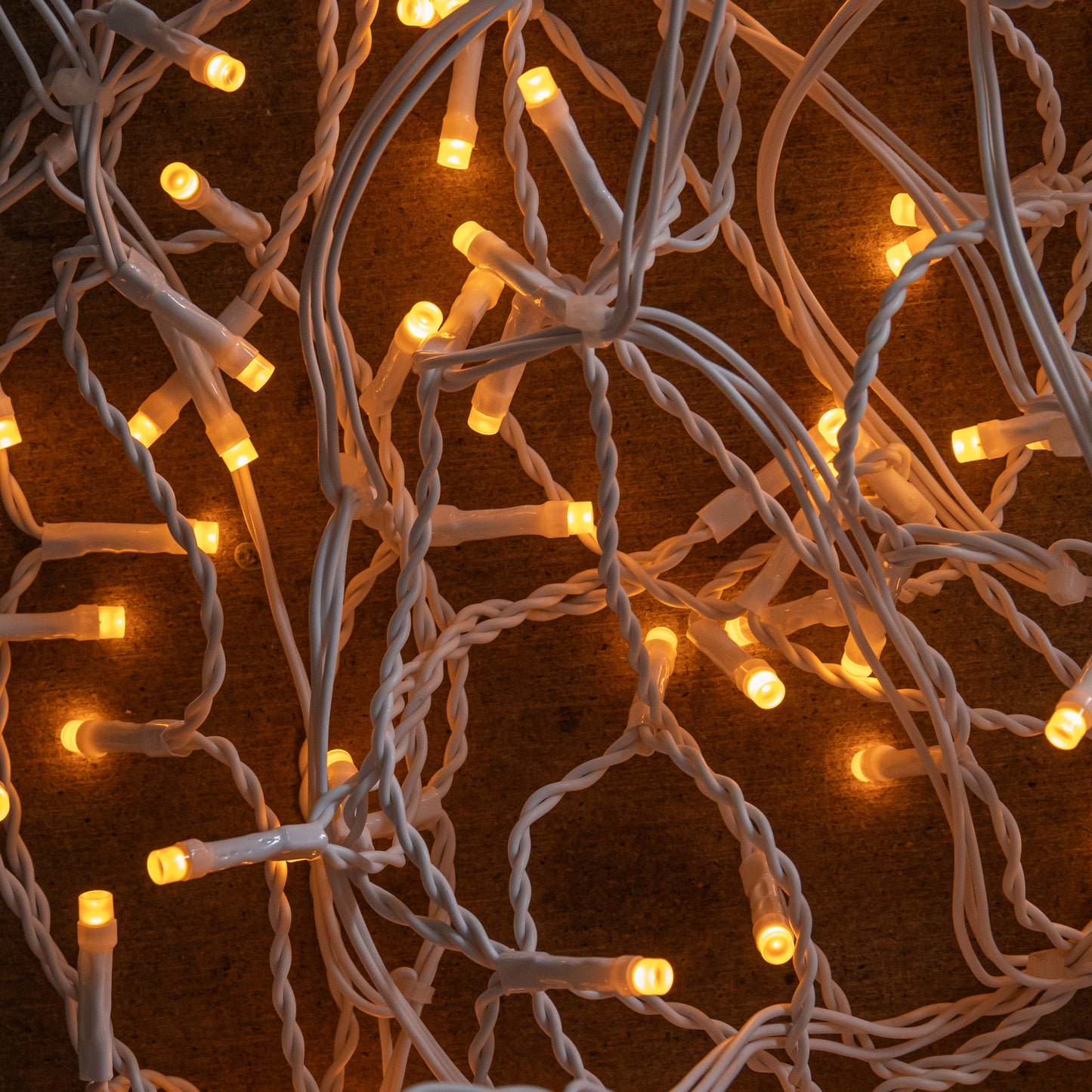 11.5m 460 LED Frosted IcicleBrights Christmas String Lights in Vintage Gold