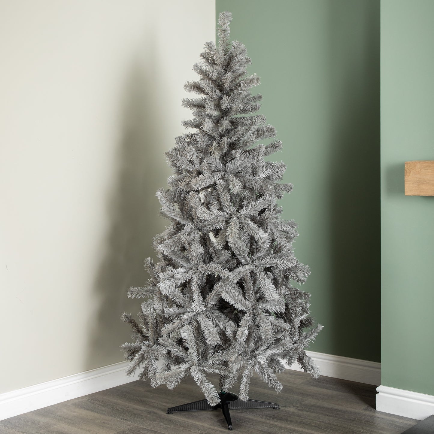 6ft (180cm) Colorado Grey Spruce Christmas Tree with Wrapped Branches & 483 Tips