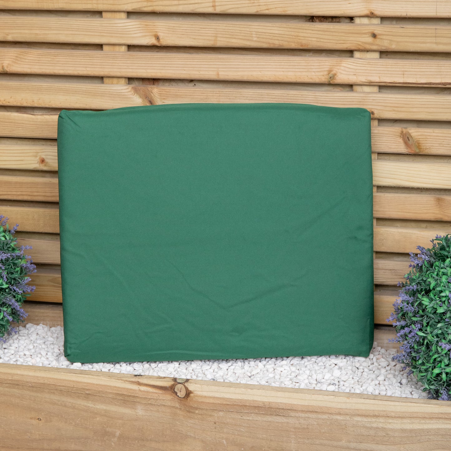 52 x 41cm Cushion Base for Single Wooden Garden Chair in Green