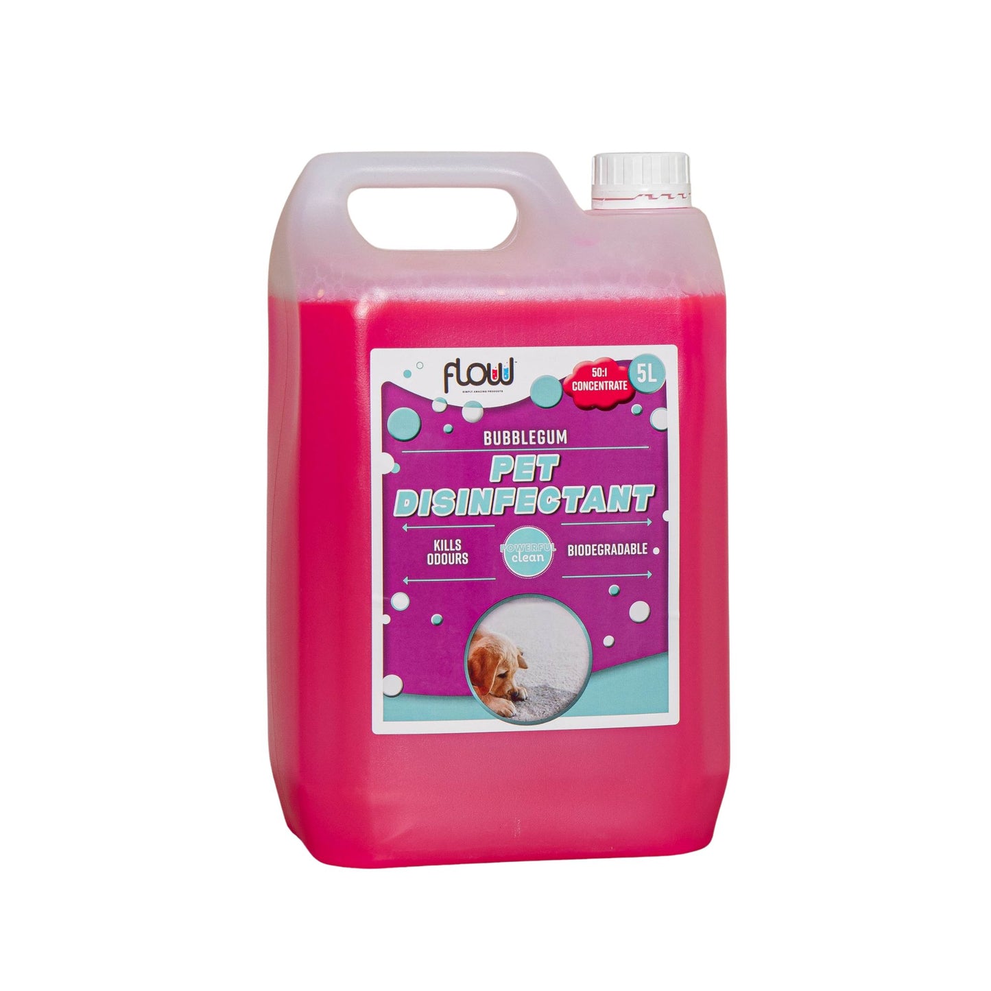 5 Litre Bubblegum Scented Pet Disinfectant Cleaner