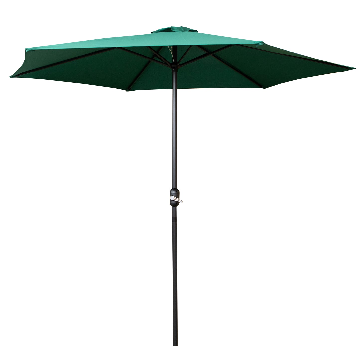 Samuel Alexander 2.7m Havana Garden Patio Parasol with Crank Handle in Green
