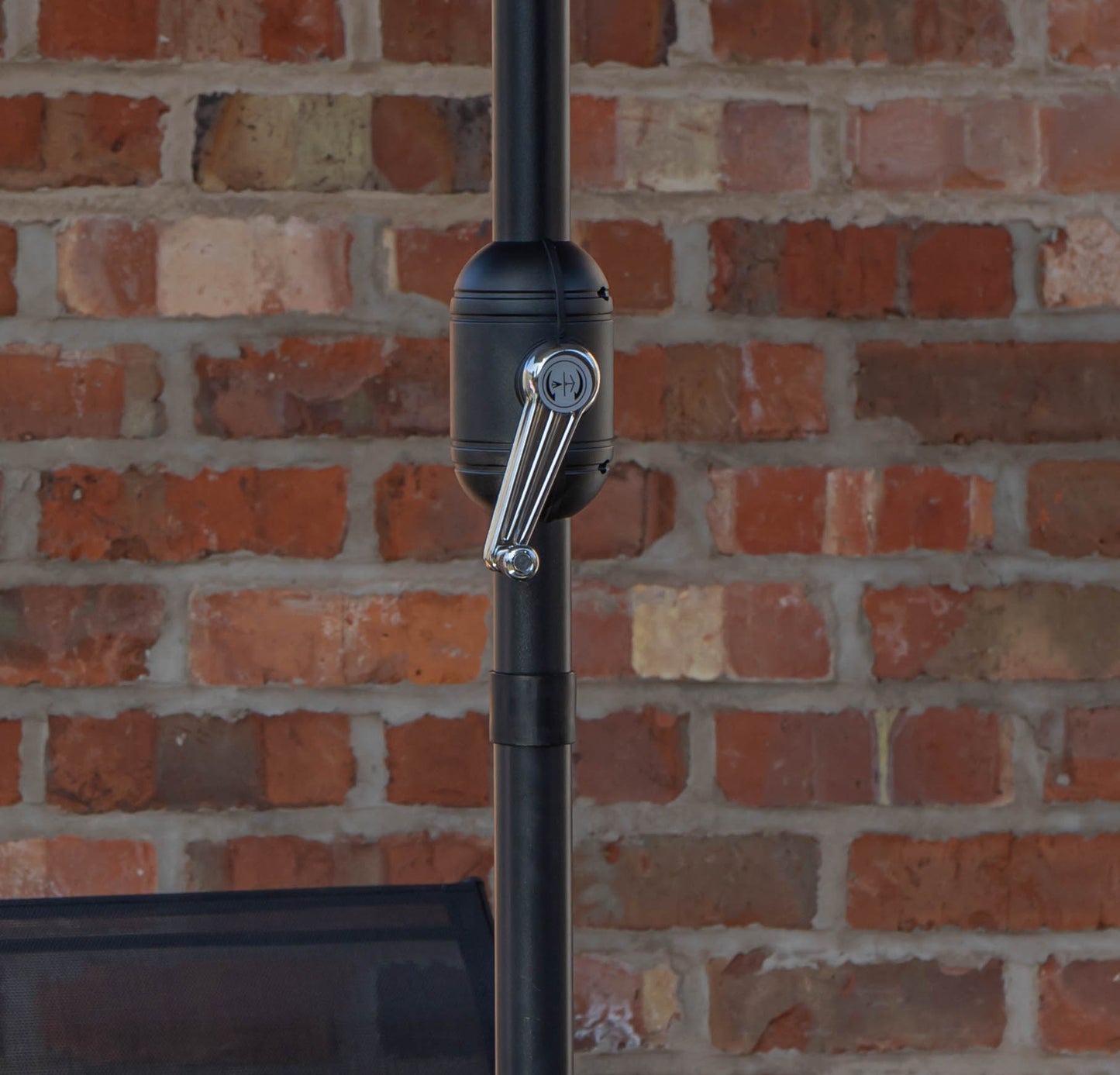 Outdoor 6 Person Rectangular Glass Top Garden Dining Table Benches & Chairs With Beige Havana Parasol and Base Set