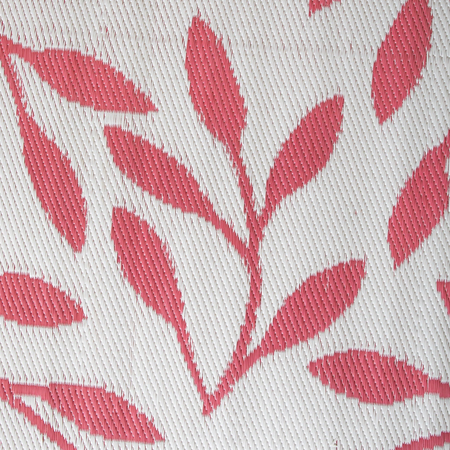 1.5m x 2.1m Red Ochre Leaves Large Outdoor Alfresco Patio Rug Mat