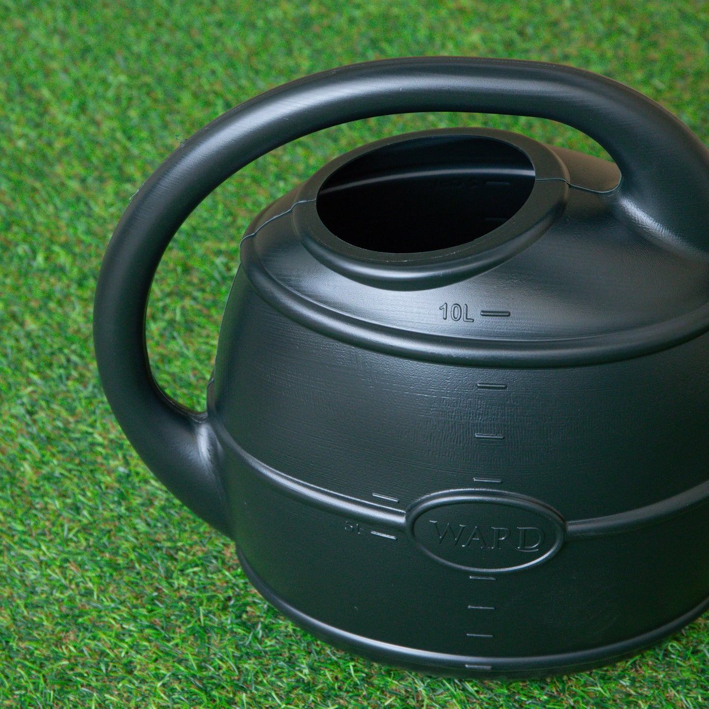 10L Garden Patio Ward Watering Can with Rose in Green