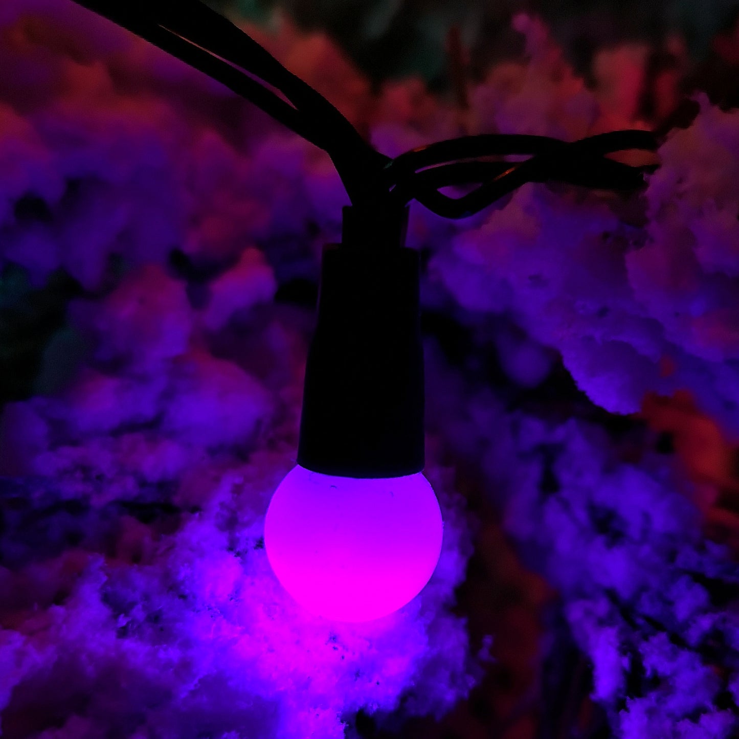 10m 100 LED Pearl Berry Rainbow String Lights Garden Christmas Lights with Timer