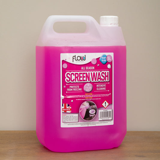 5 Litre All Season Streak Free Ready to Use Vehicle Screen Wash