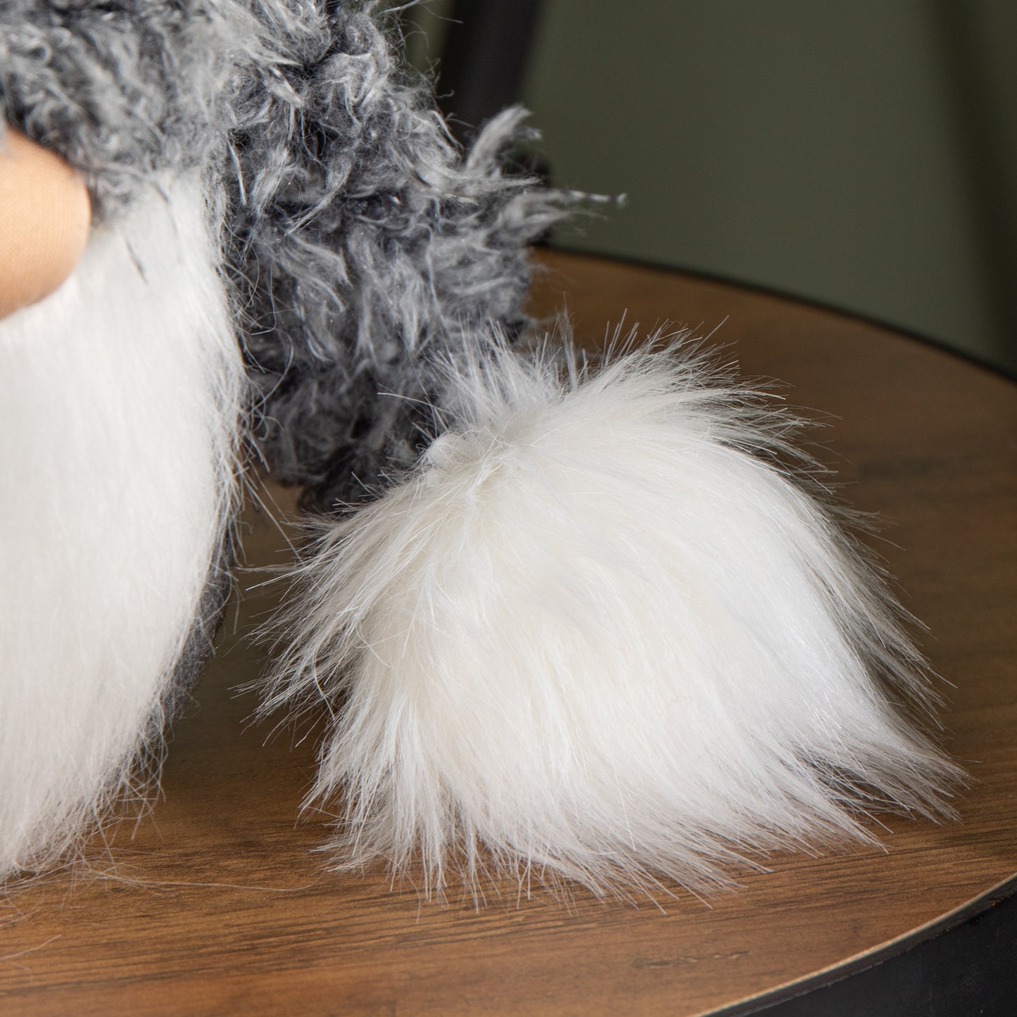 29cm Festive Christmas Gonk With Oversized Fur Hat