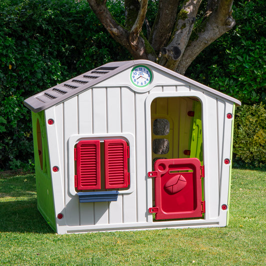 1.15m Kids Plastic Wendy House Galilee Village Playhouse
