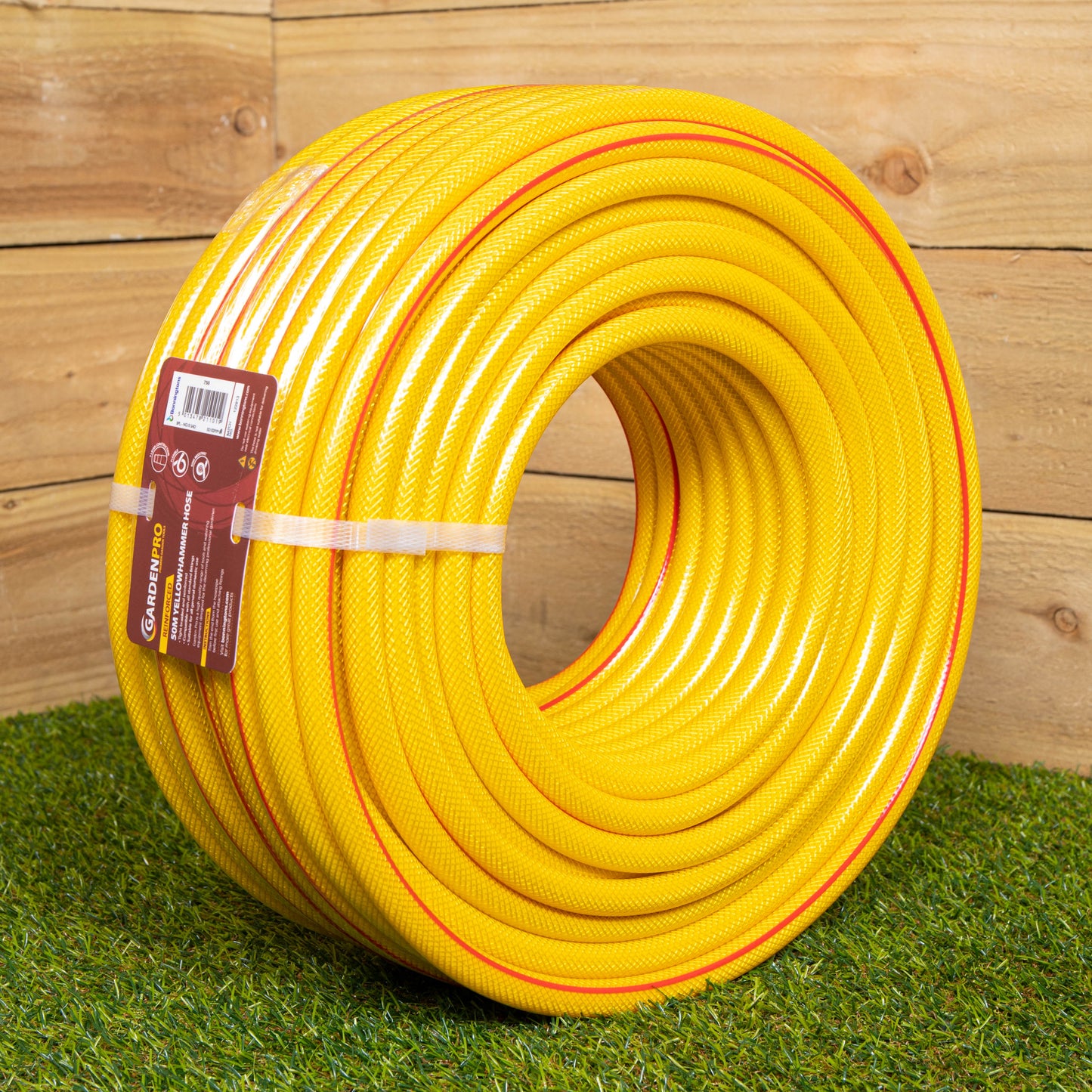 Pro Gold 50m Reinforced Professional Garden Hose Pipe Kink Resistant