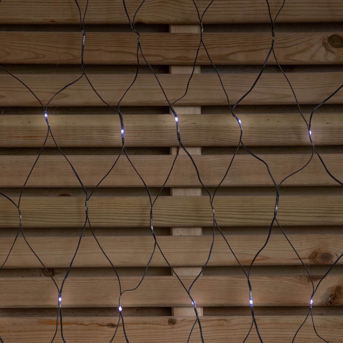 3.5m x 1.2m Christmas Window Net Lights with Multi-Action Cool White LEDs