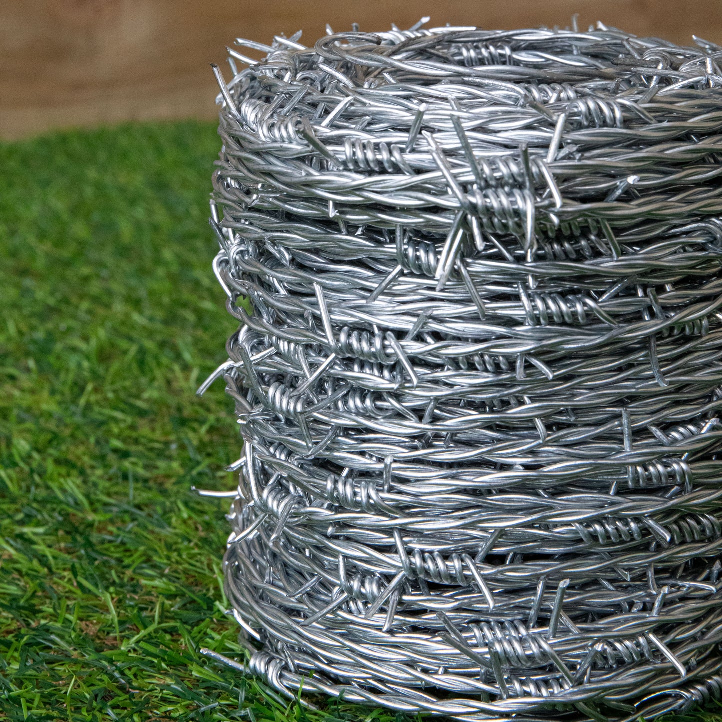 30m x 1.7mm Security Barbed Wire in Plastic Carry Storage Tub