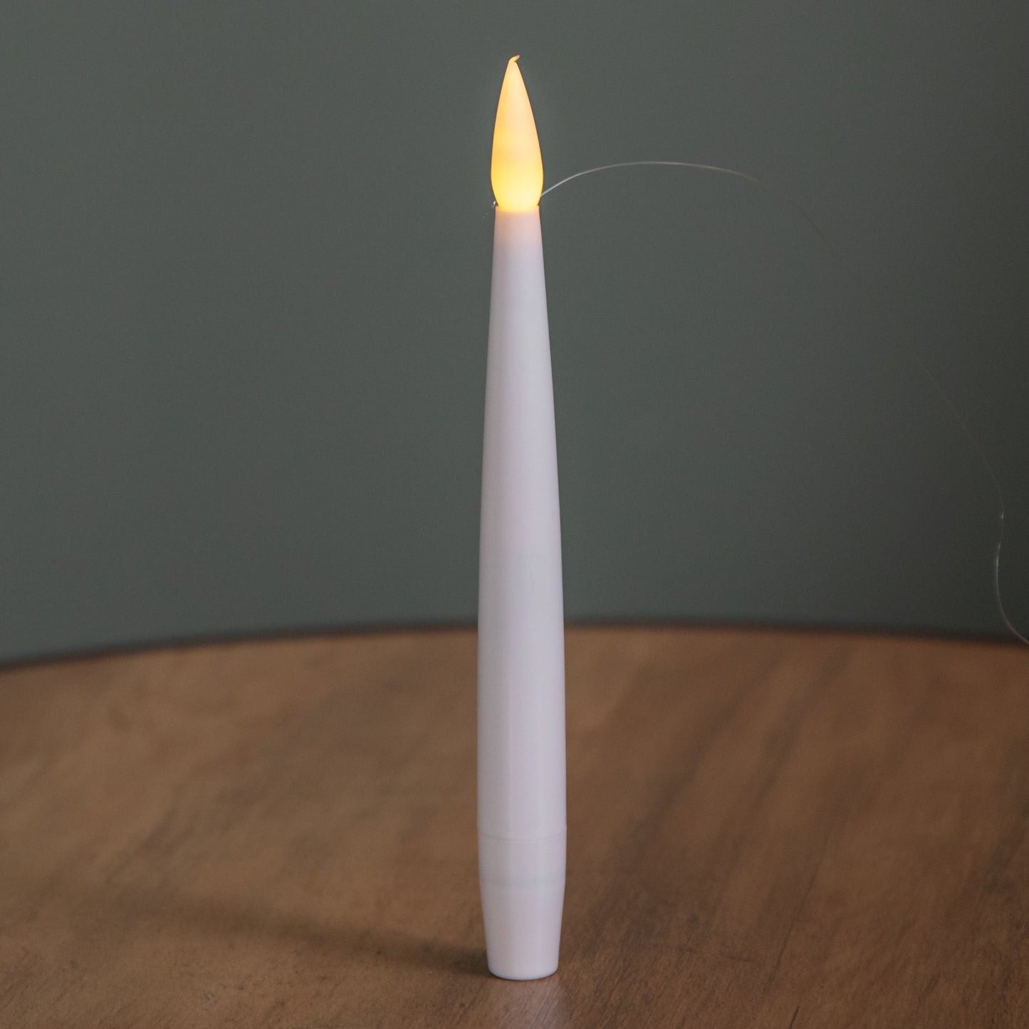 Set of 5 16cm Battery Operated Floating Christmas Angel Candles with Warm White LEDs