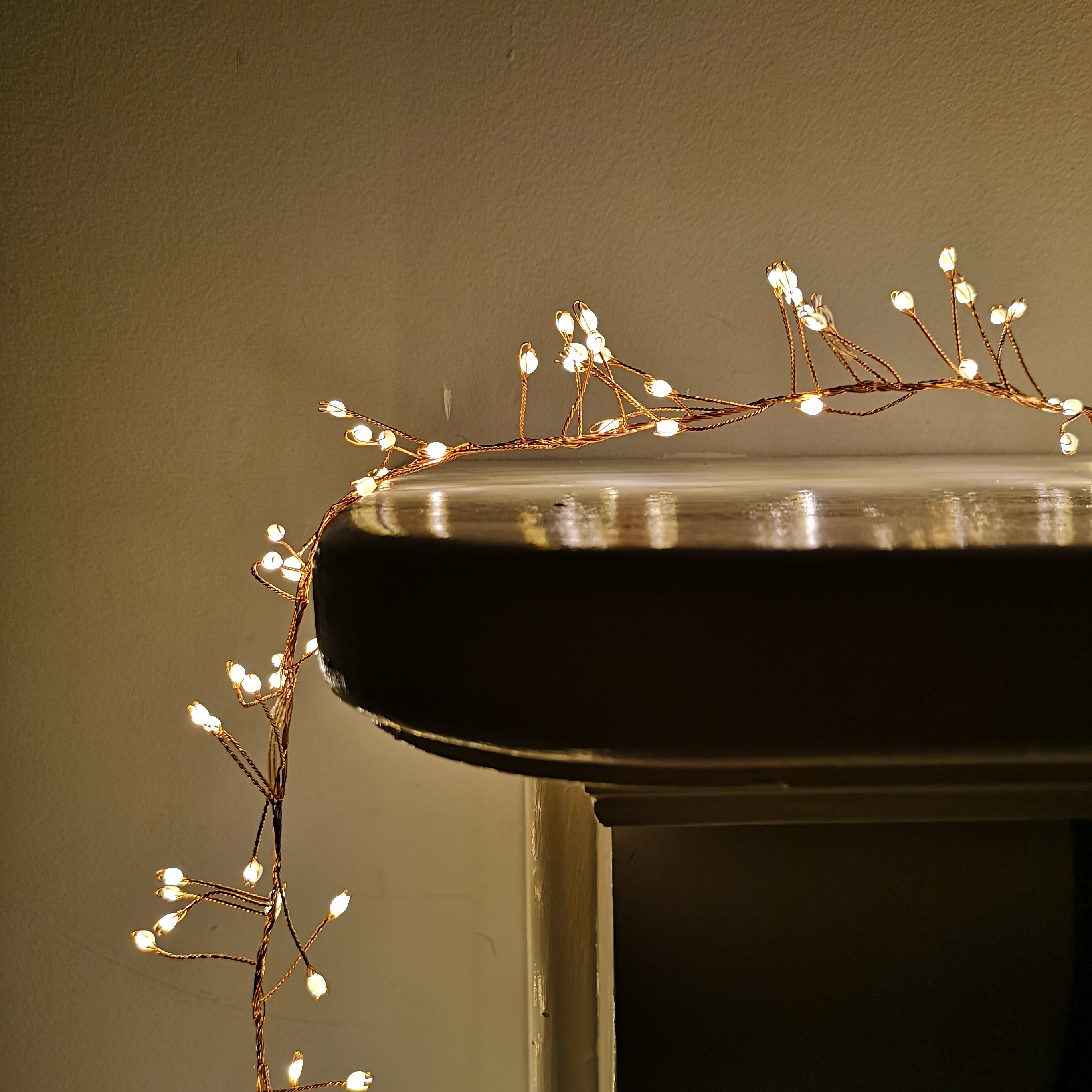 Factory Seconds: 800 LED 5.5m Christmas Indoor Outdoor Multifunction Wire Cluster Lights with Timer in Warm White
