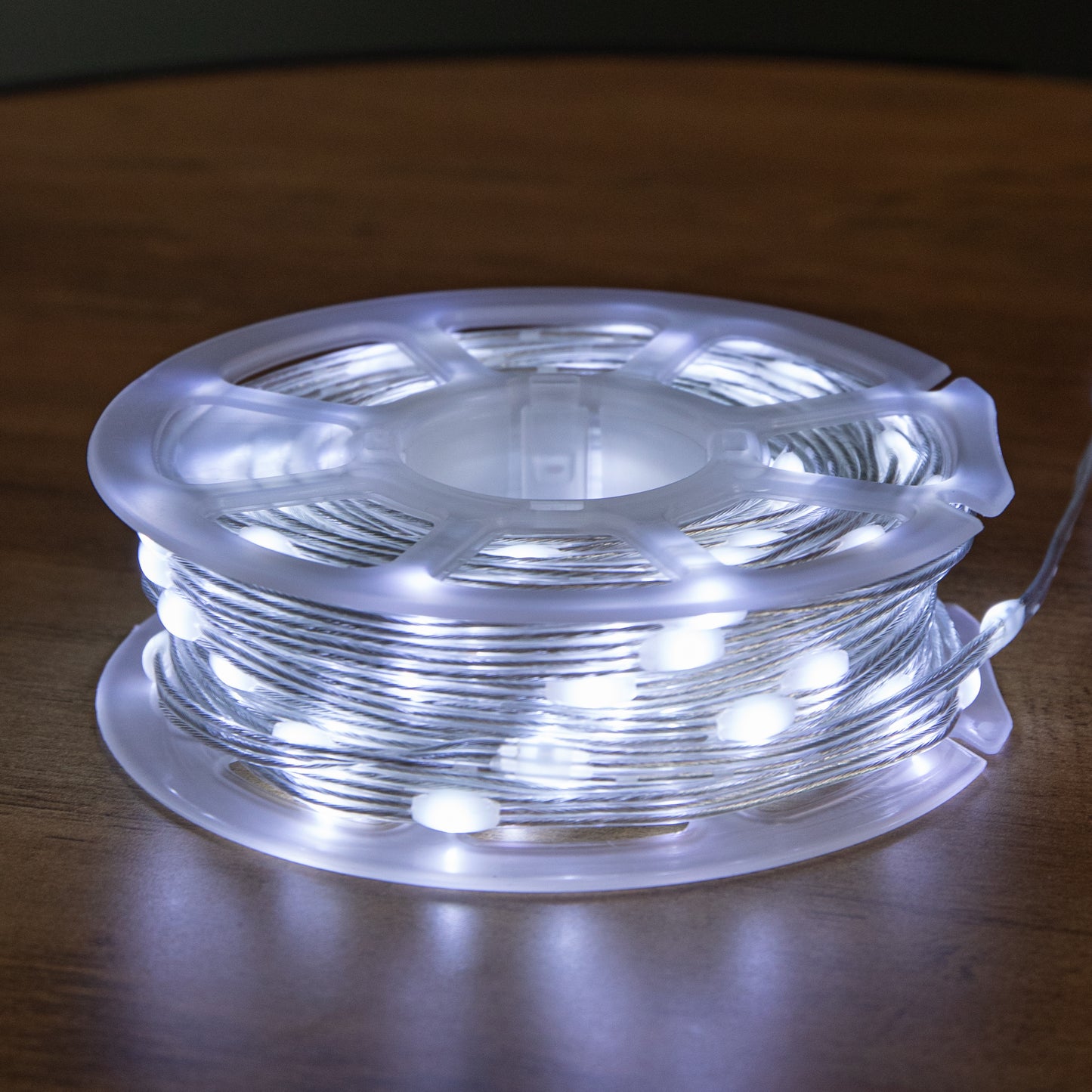 15m Light up Christmas Two Tone String Lights with 200 Warm White & Cool White LEDs