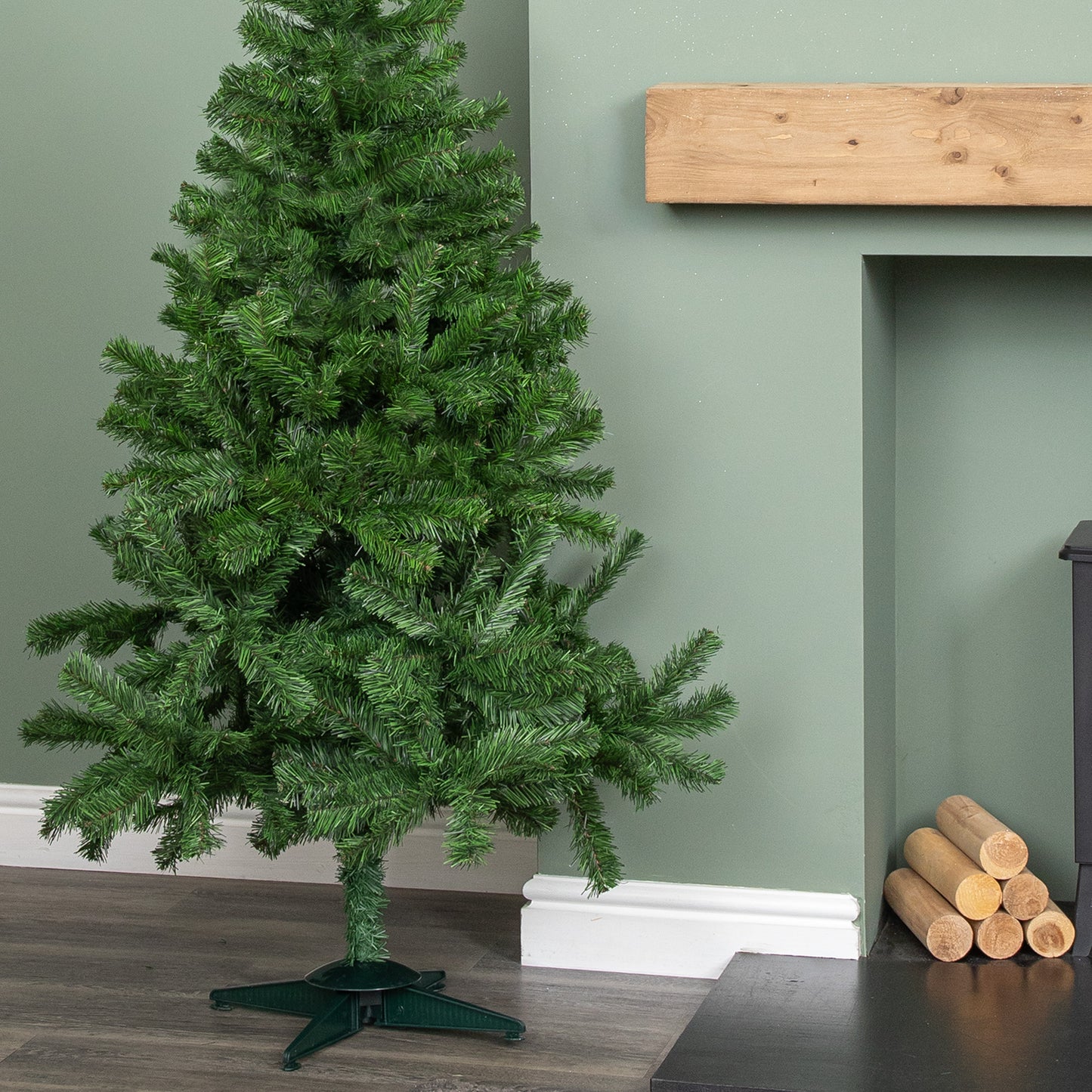 5ft Colorado Spruce Christmas Tree in Green with 337 tips 86cm Diameter