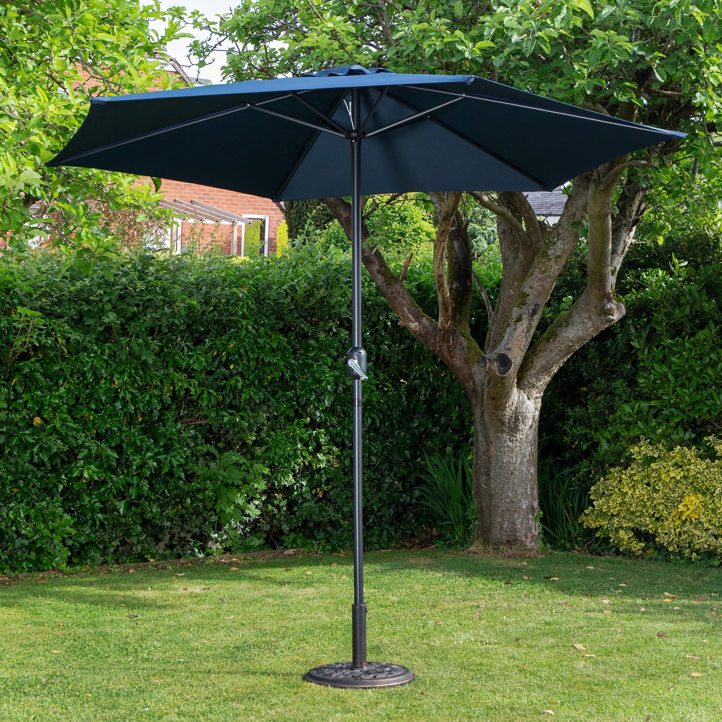 Choice of Colour Samuel Alexander 2.7m Havana Parasol with Crank Handle with 9kg Base Included