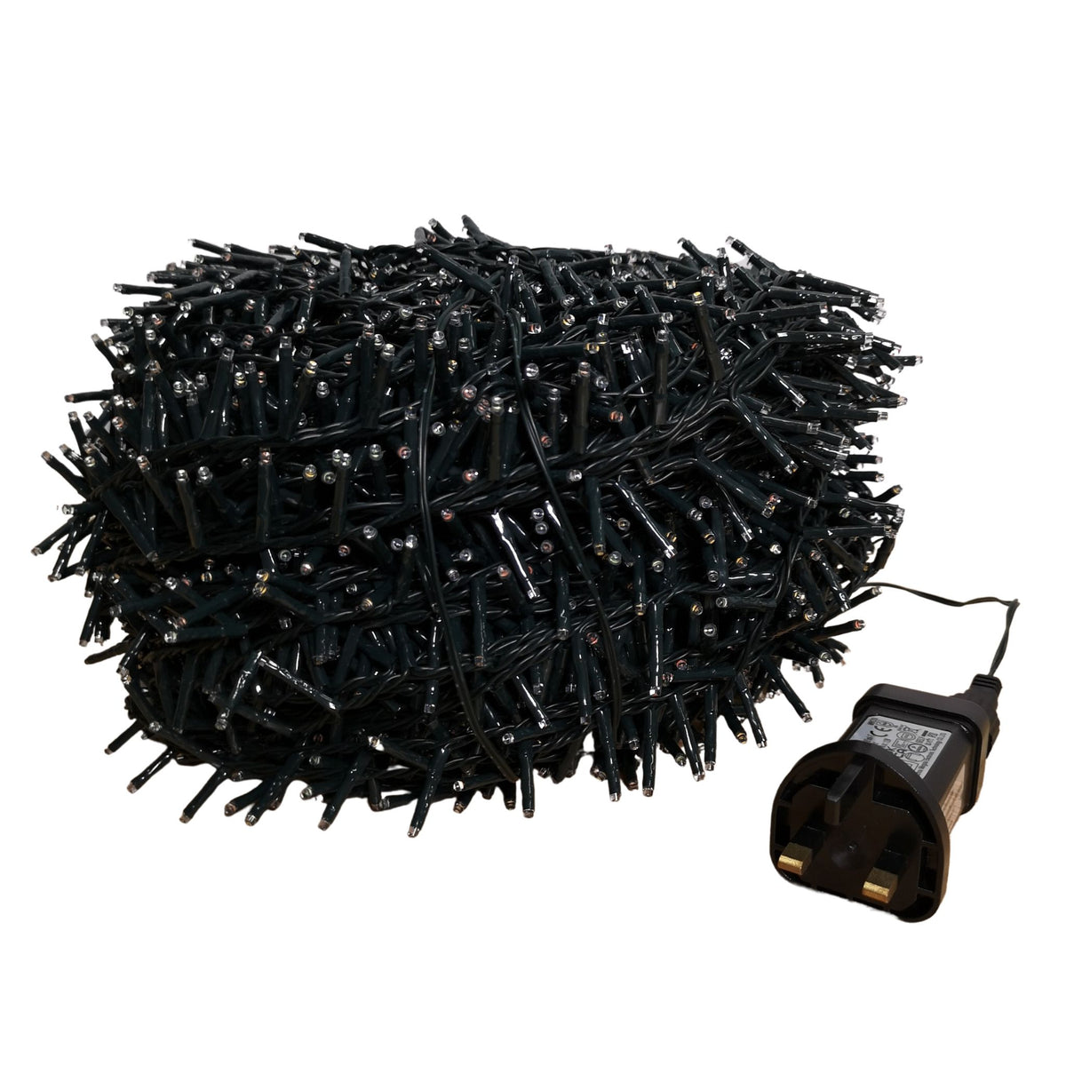 12.5m 500 LED TreeBrights Christmas String Lights with Timer in Multi-Coloured