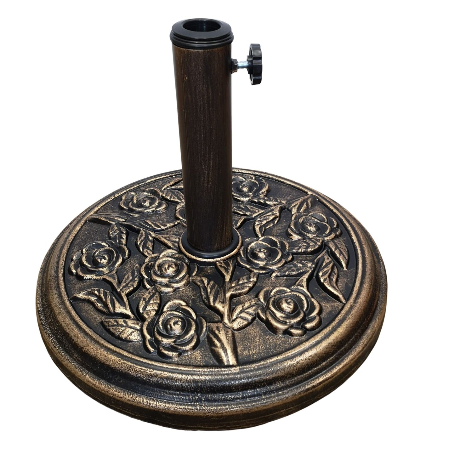 Factory Seconds 9kg Heavy Duty Bronze Cast Iron Effect Garden Parasol Base