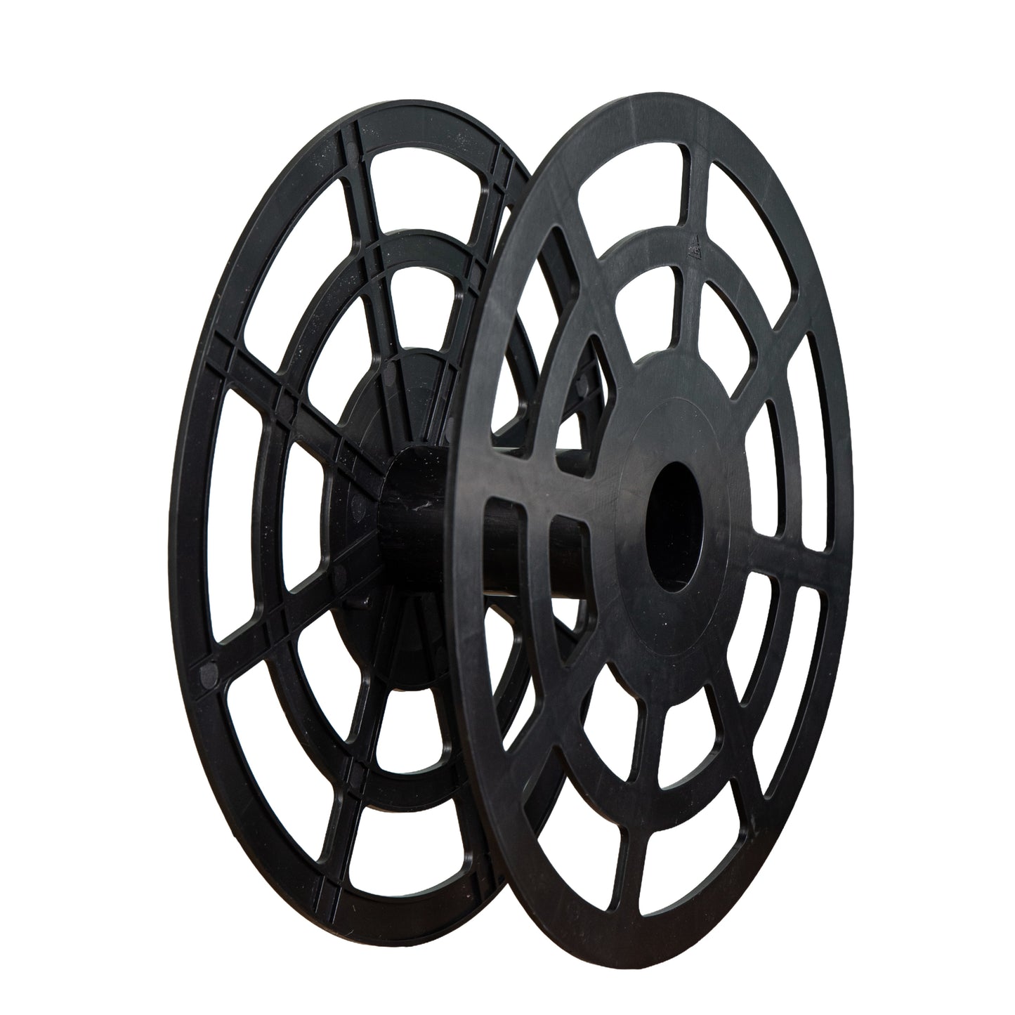 26cm x 9cm Black Plastic Christmas String Light Storage Reel