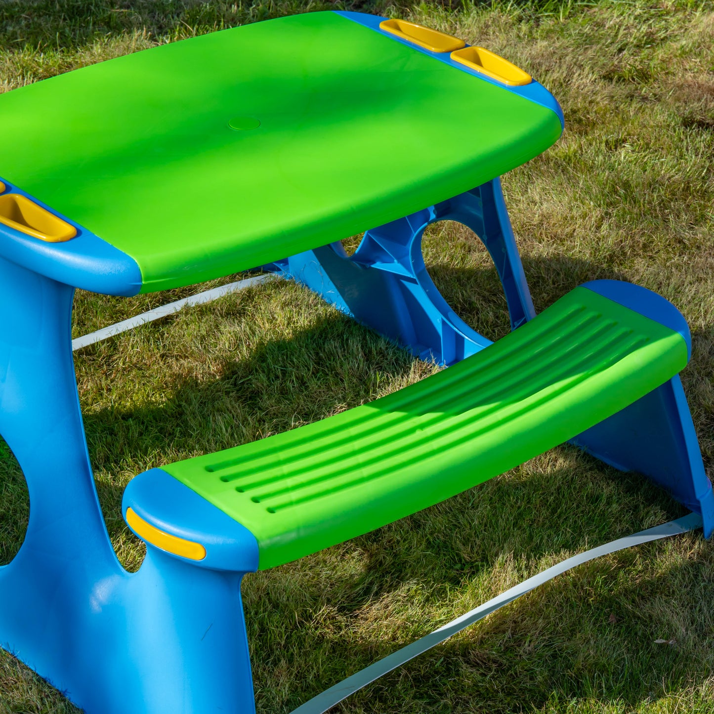 48cm Kids Outdoor Garden Patio Plastic Picnic Table and Bench