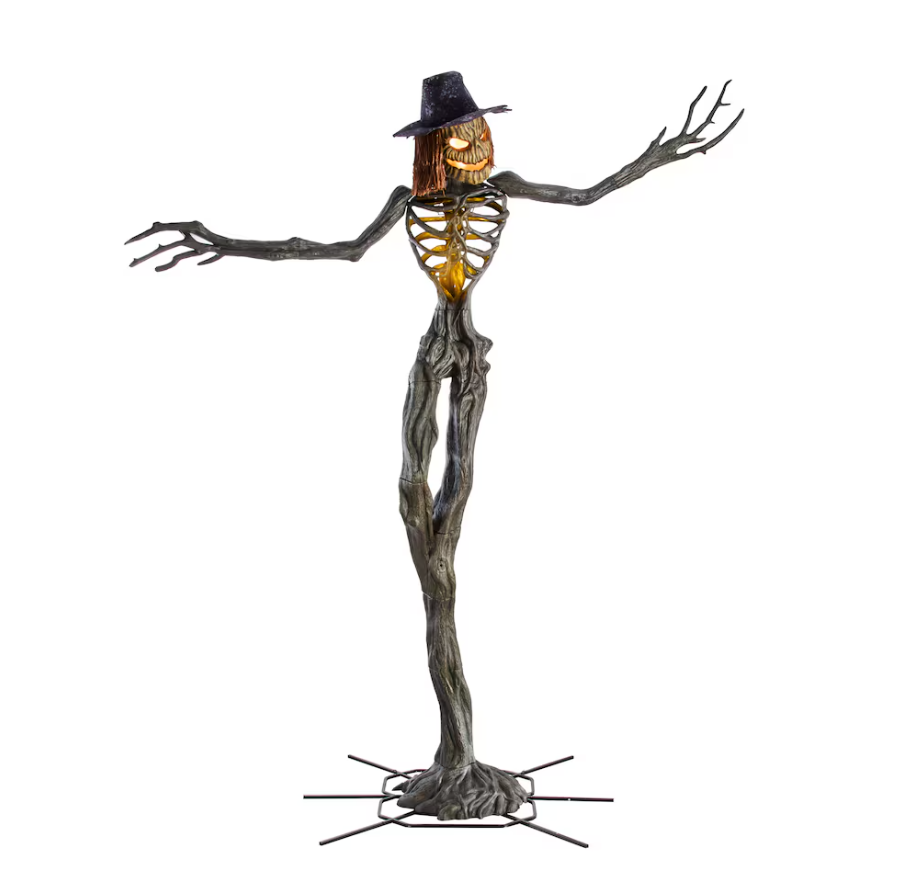 Home Accents 15ft Giant Sized Animated LED Worricrow Scarecrow