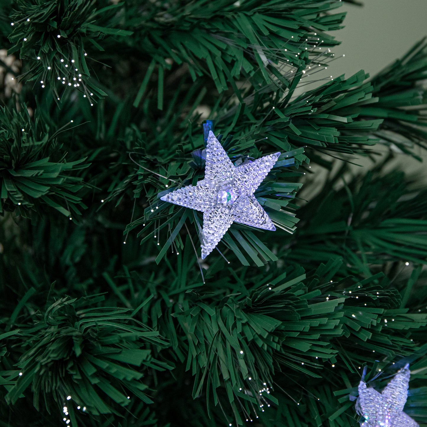 4ft (1.2m) Fibre Optic Cosmos Christmas Tree with 22 Colour Changing LEDs