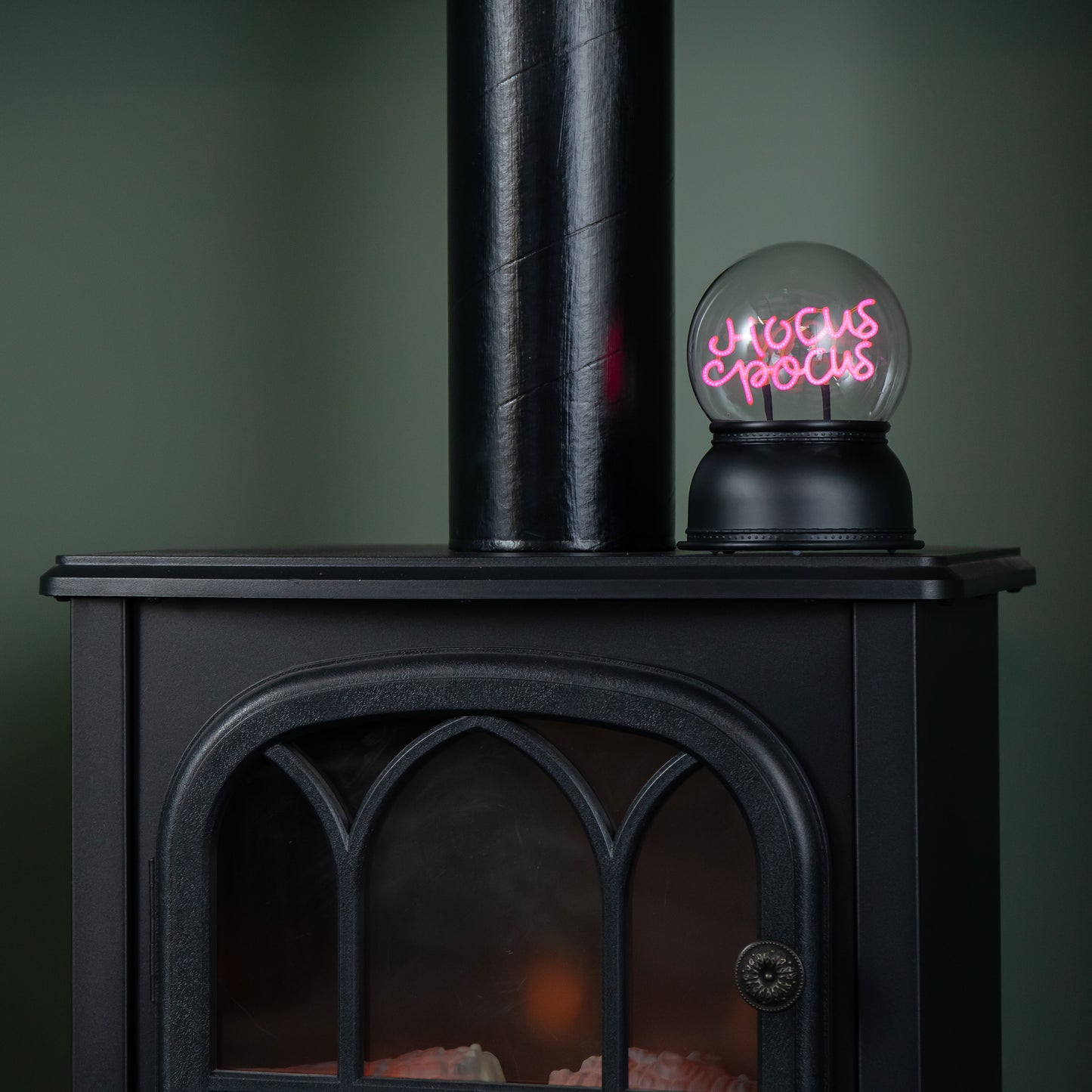 14cm Battery Operated Light up Hocus Pocus Halloween Globe with LEDs