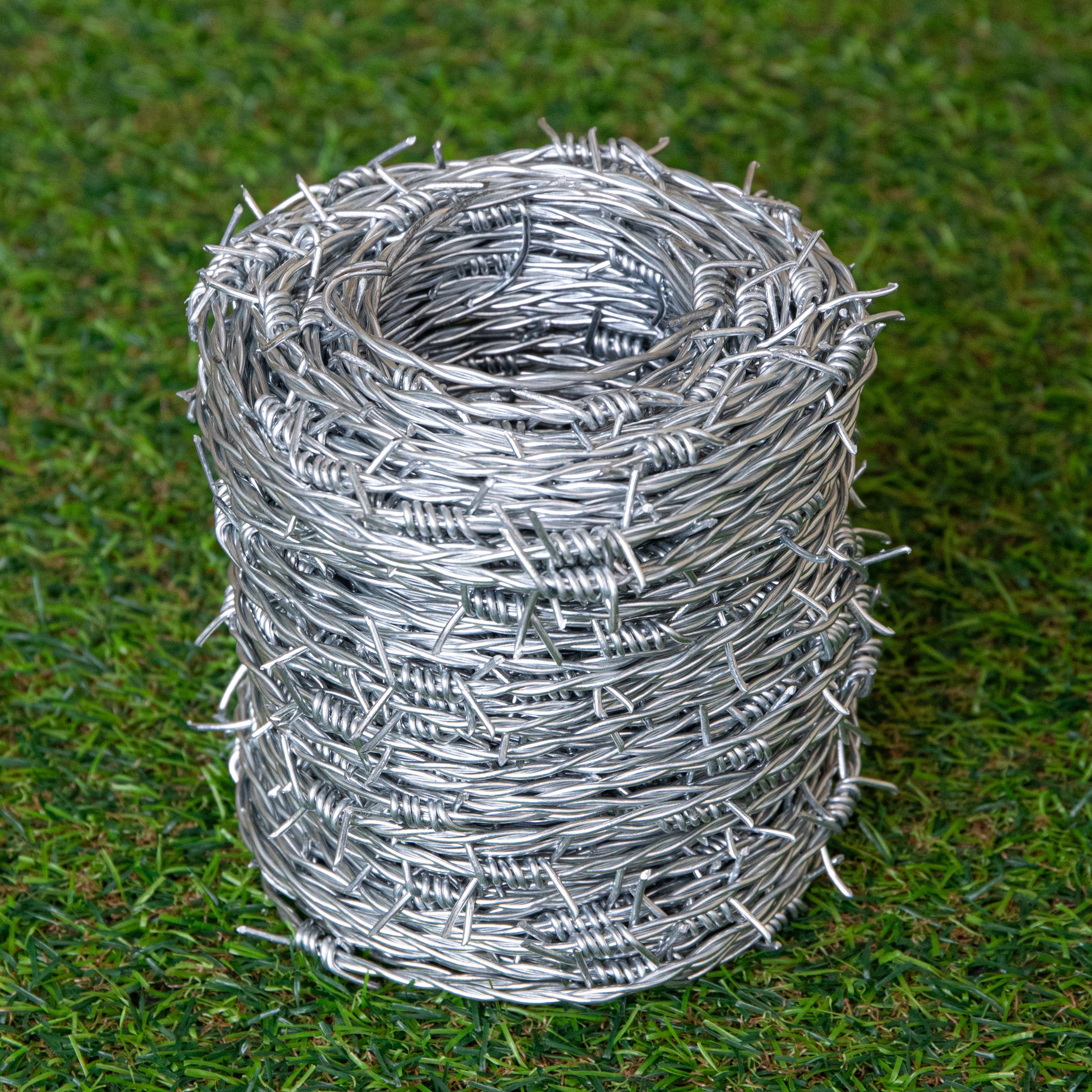 30m x 1.7mm Security Barbed Wire in Plastic Carry Storage Tub
