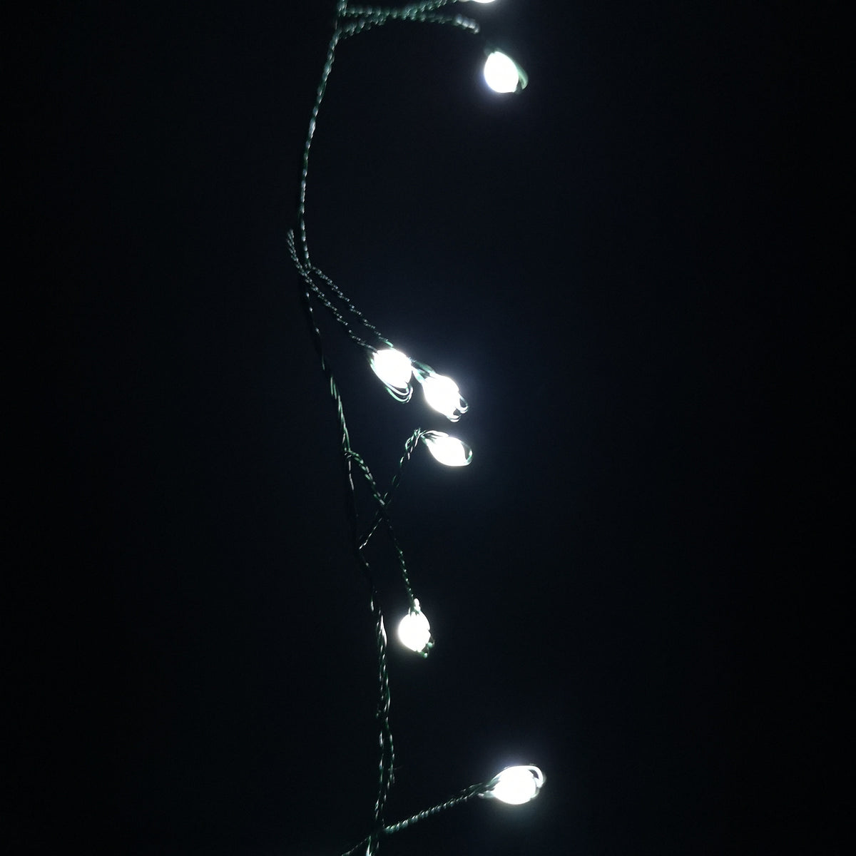 1000 LED 20m Premier Tree Ultra Brights Indoor Outdoor Multifunction Christmas Lights with Timer on Green Wire in Cool White