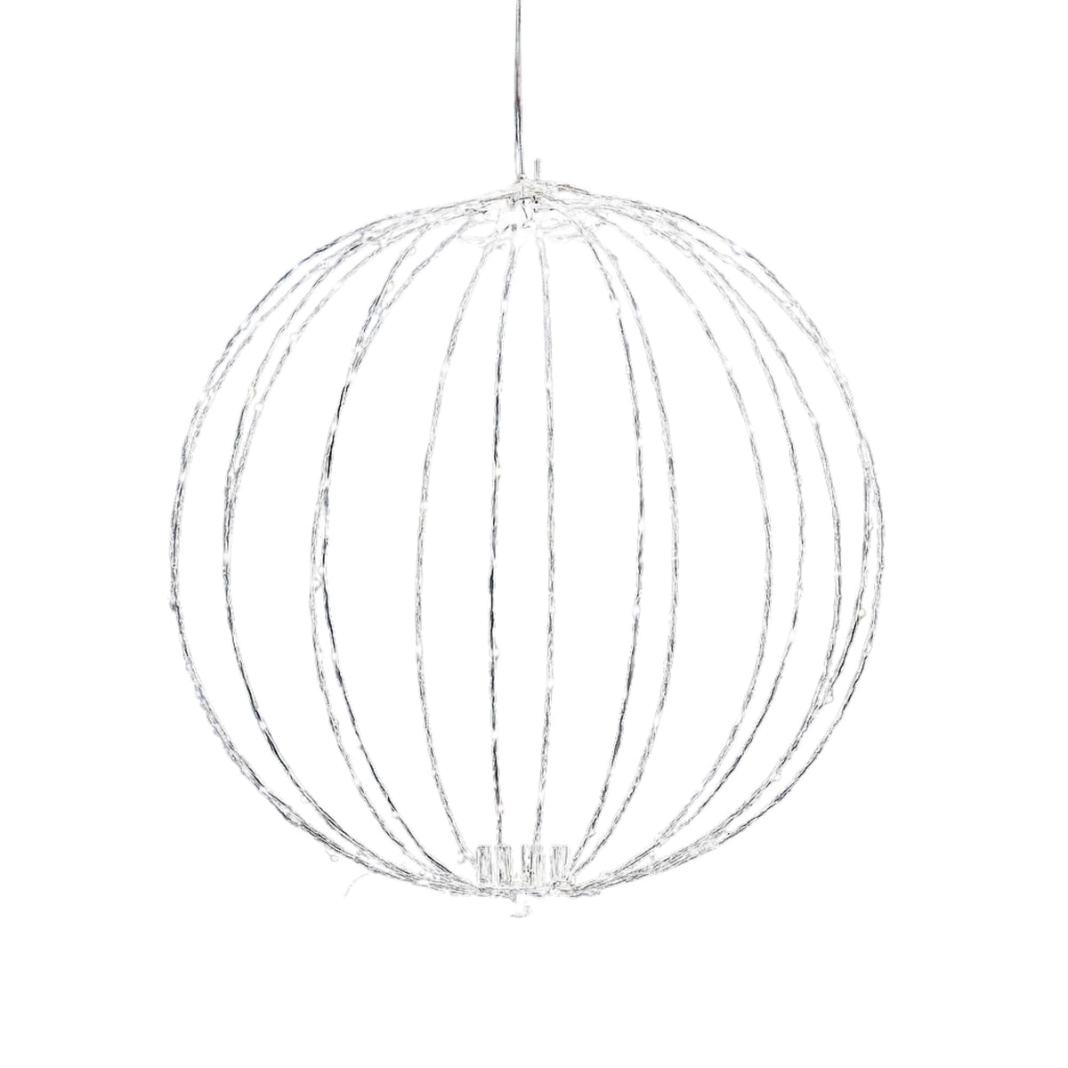 40cm Light up Christmas Twinkle Orb with 240 Cool White LEDs