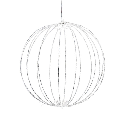 40cm Light up Christmas Twinkle Orb with 240 Cool White LEDs