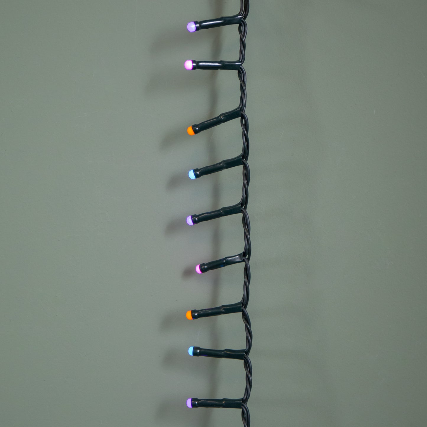 9m 360 LED Battery Operated Christmas BerryBrights String Lights in Rainbow