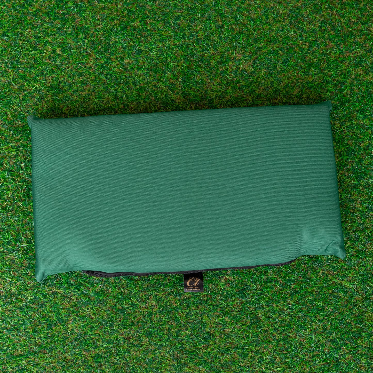 52 x 20cm Back Cushion for Single Wooden Garden Chair in Green