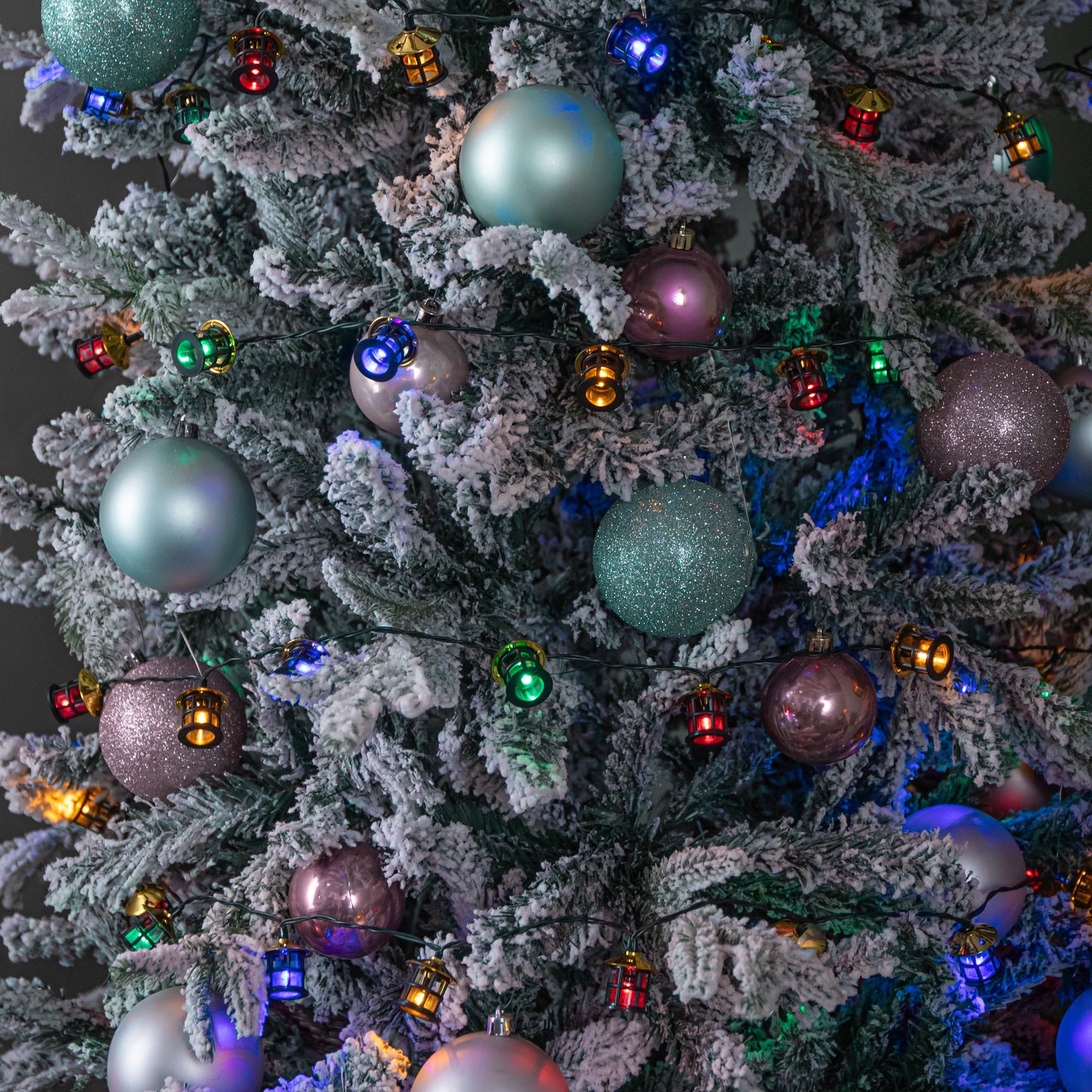 4m 40 LED Palace Cage Christmas String Lights in Multi-Coloured