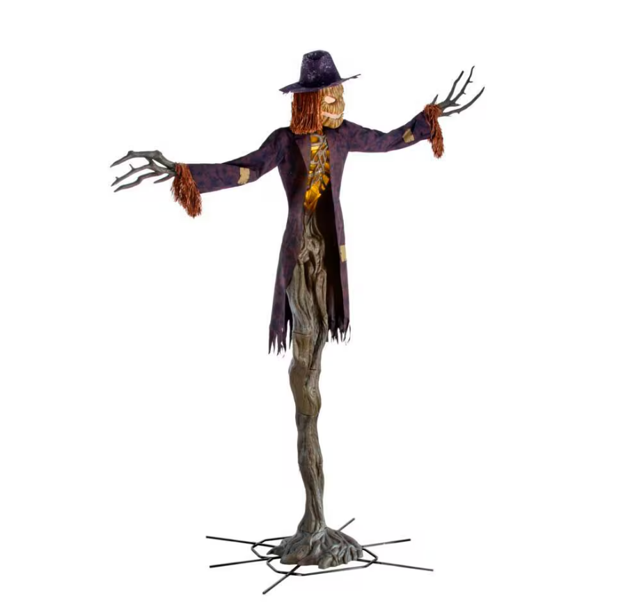 Home Accents 15ft Giant Sized Animated LED Worricrow Scarecrow