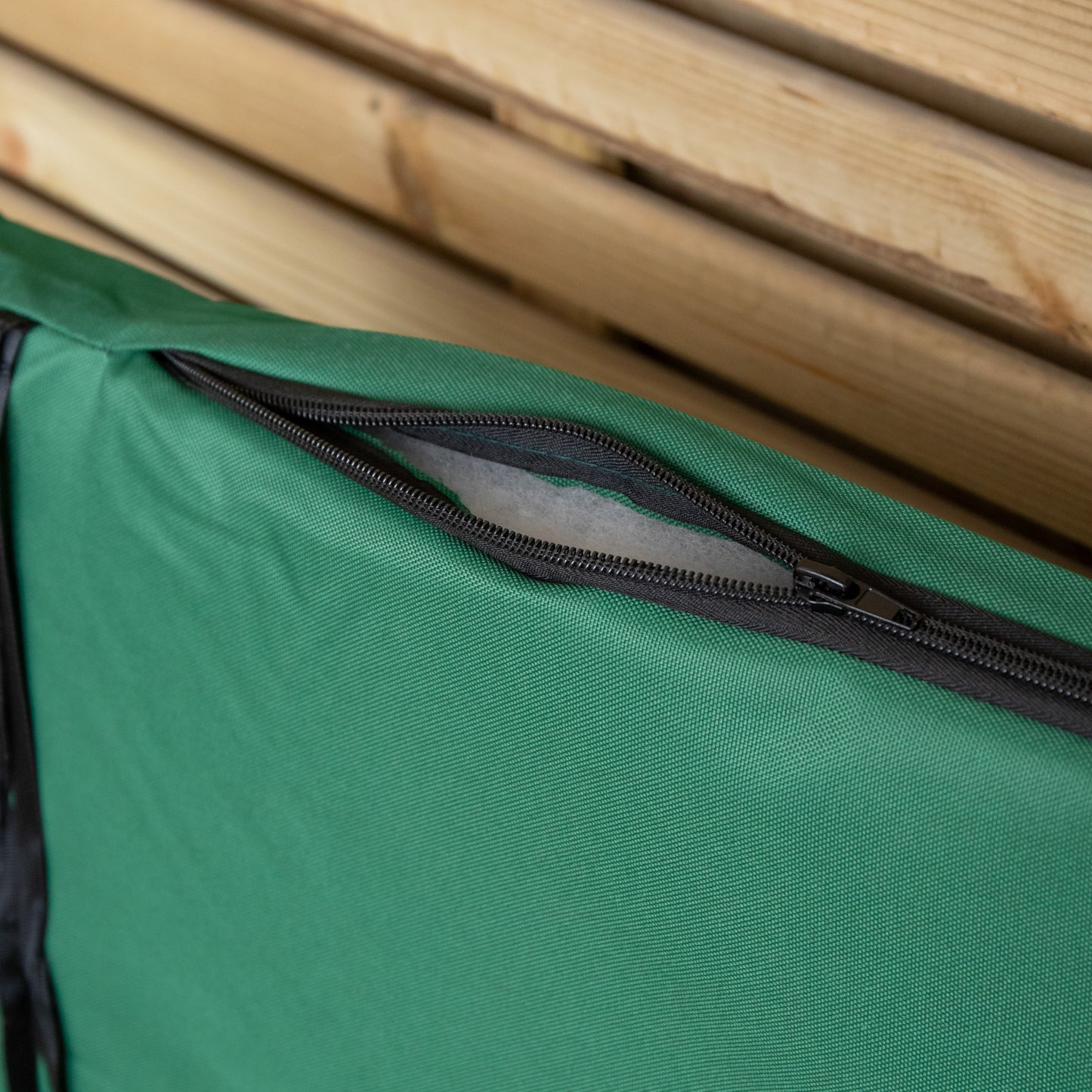99 x 41cm Cushion Base for 2 Seater Wooden Garden Bench in Green