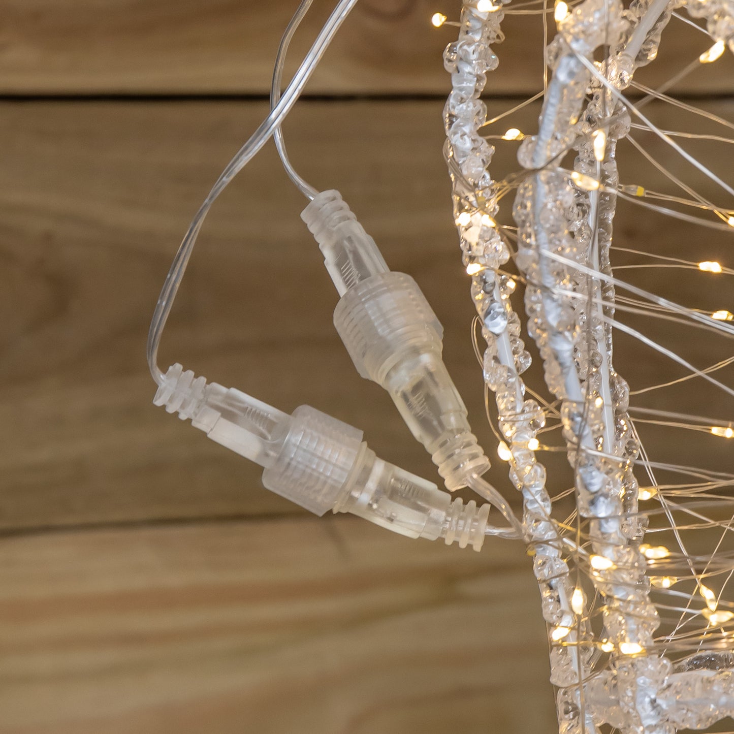 1.03m Light up Acrylic Christmas Reindeer Decoration with 1040 Warm White LEDs