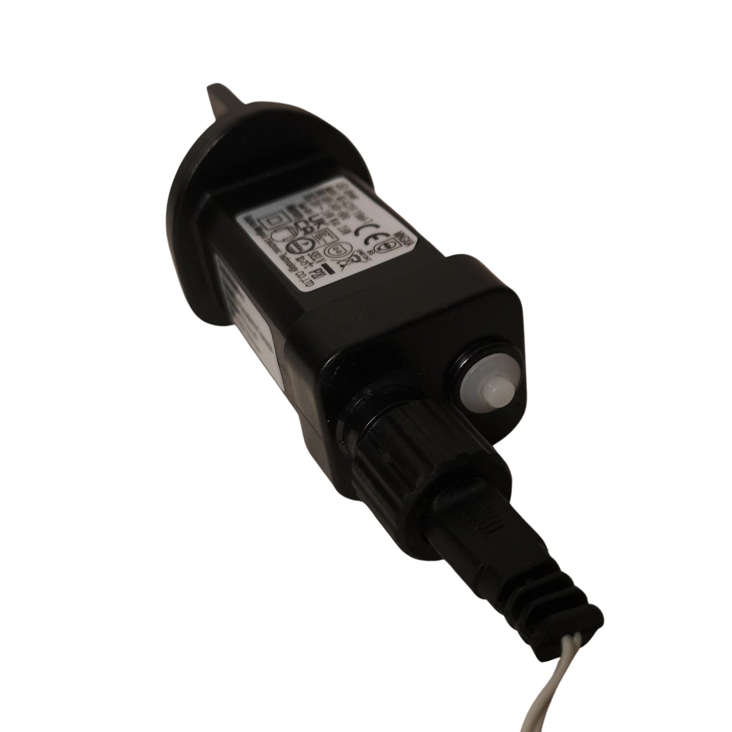 25m 1000 White LED Frosted Icicle Indoor Outdoor Christmas Lights with Timer