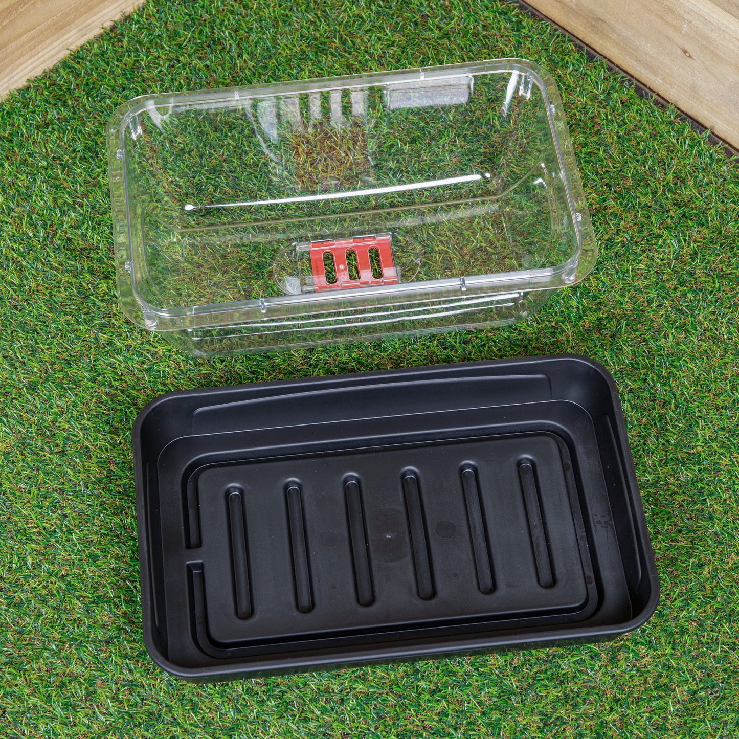 6 x 38cm Unheated Seed Starter Tray Grostart Midi Propagator Indoor Seedling Planter