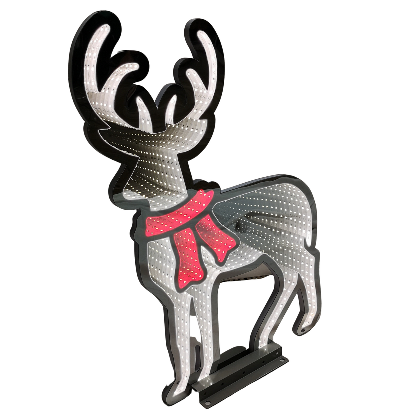 60cm LED Infinity Light Reindeer